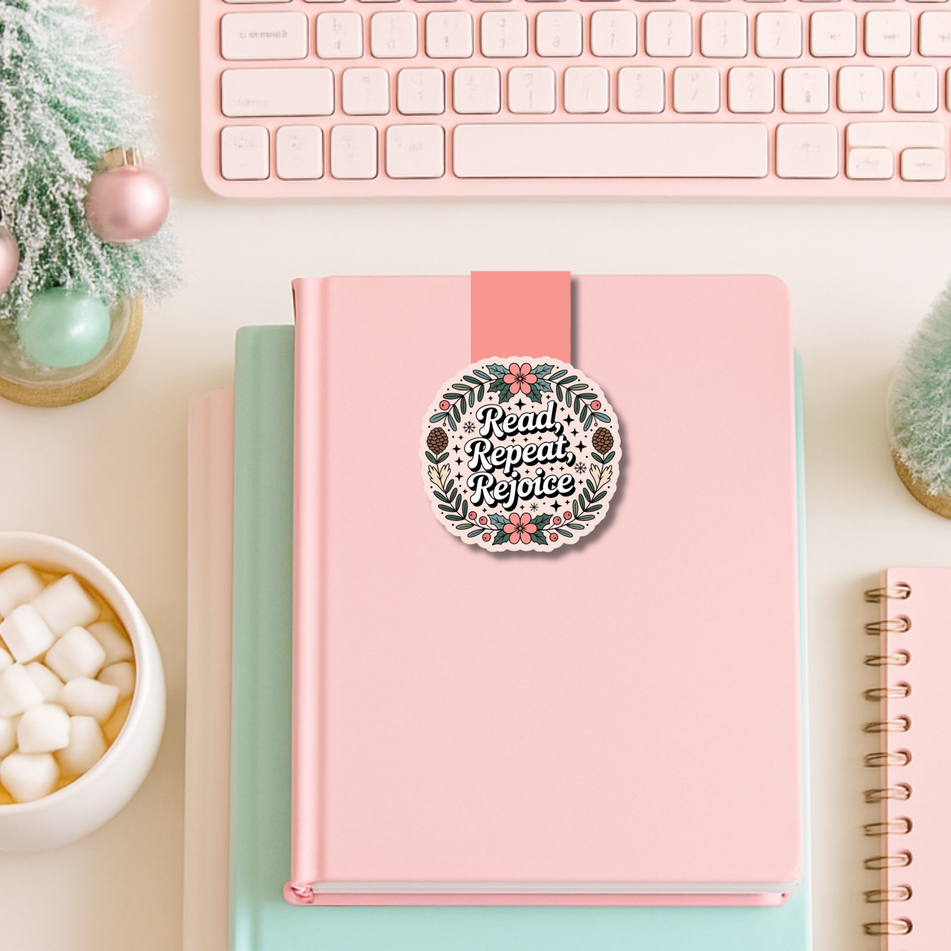 Christmas Magnetic Bookmark 