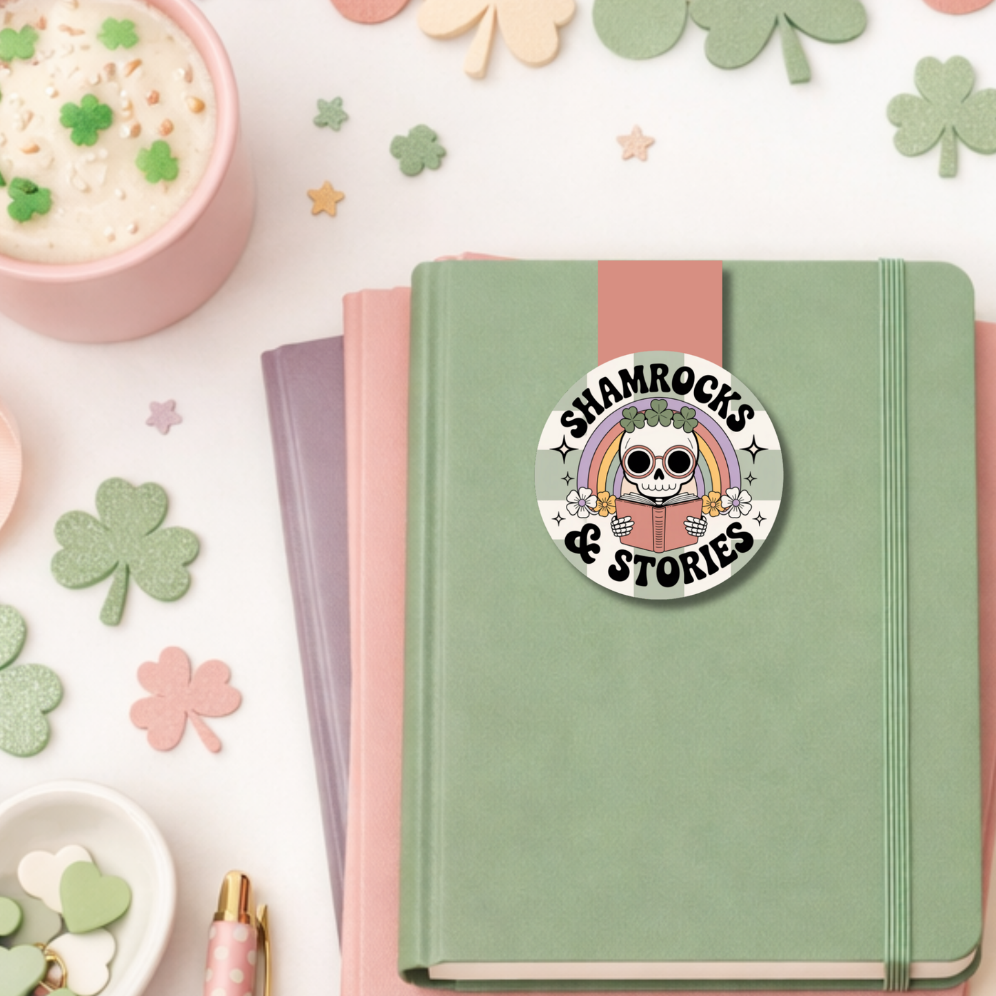 St Patricks Day Magnetic Bookmark