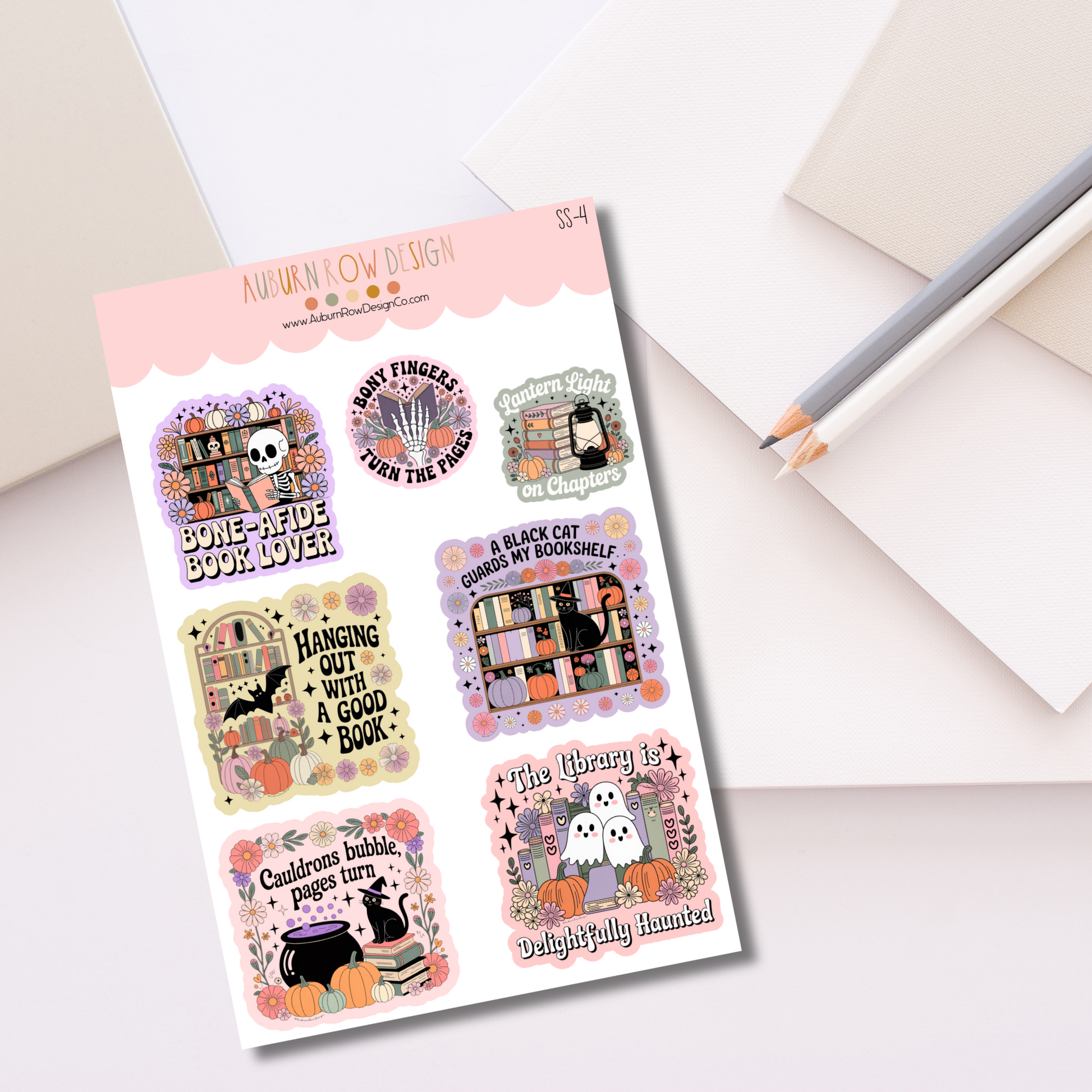 Pastel Halloween Stickers