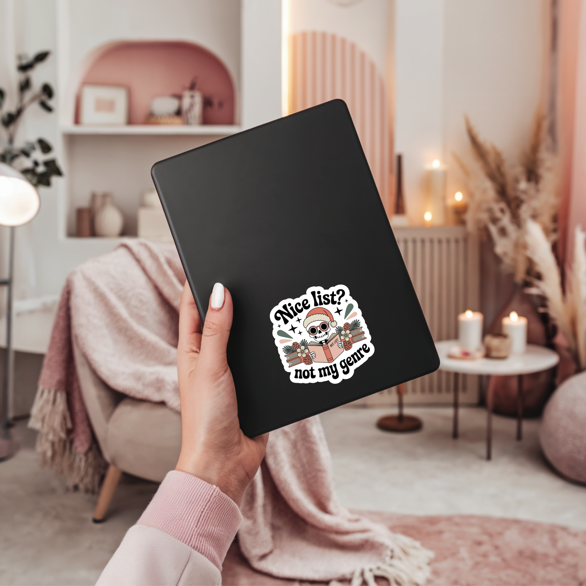 Bookish Christmas Stickers