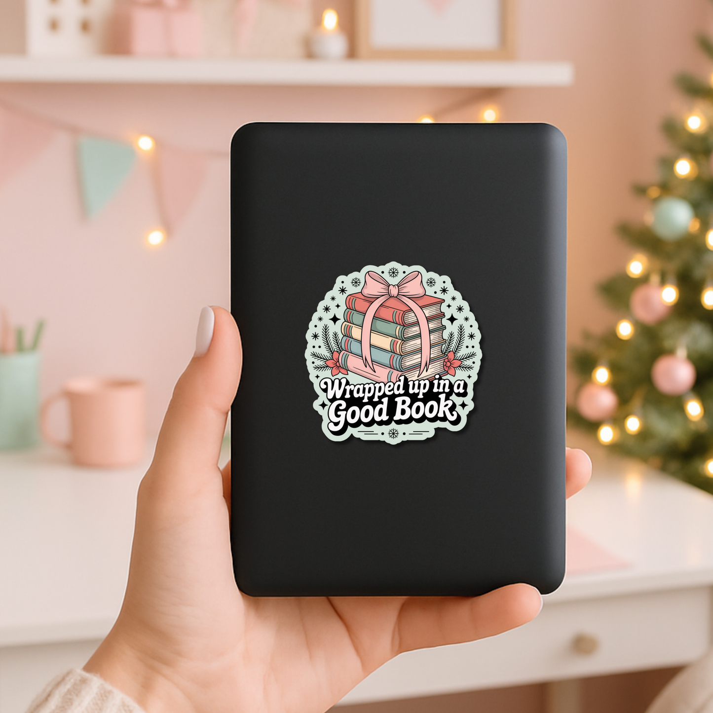 Bookish Christmas Stickers