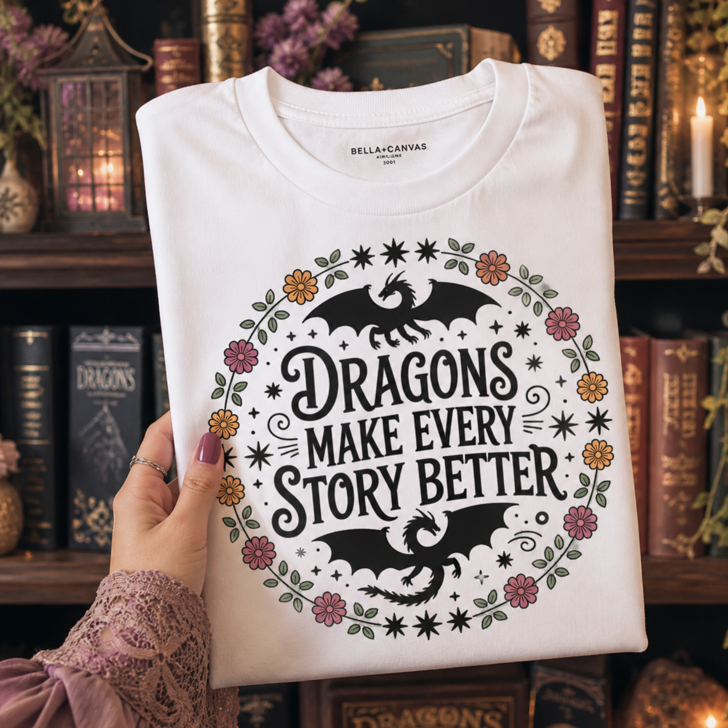 Romantasy Dragon Shirt