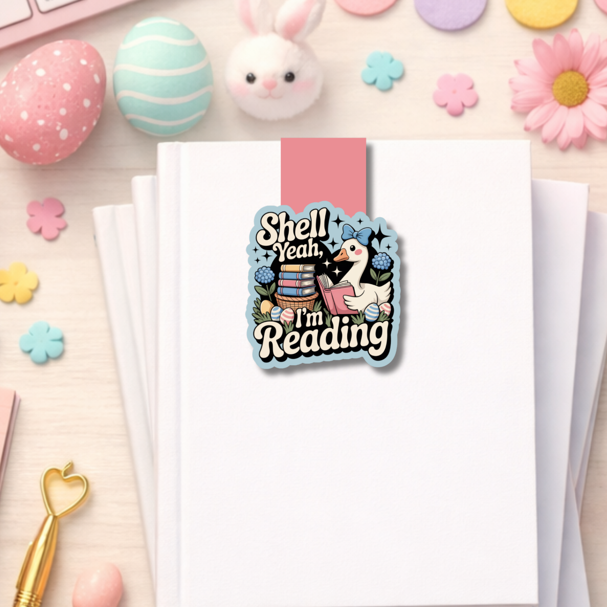 Easter Magnetic Bookmark