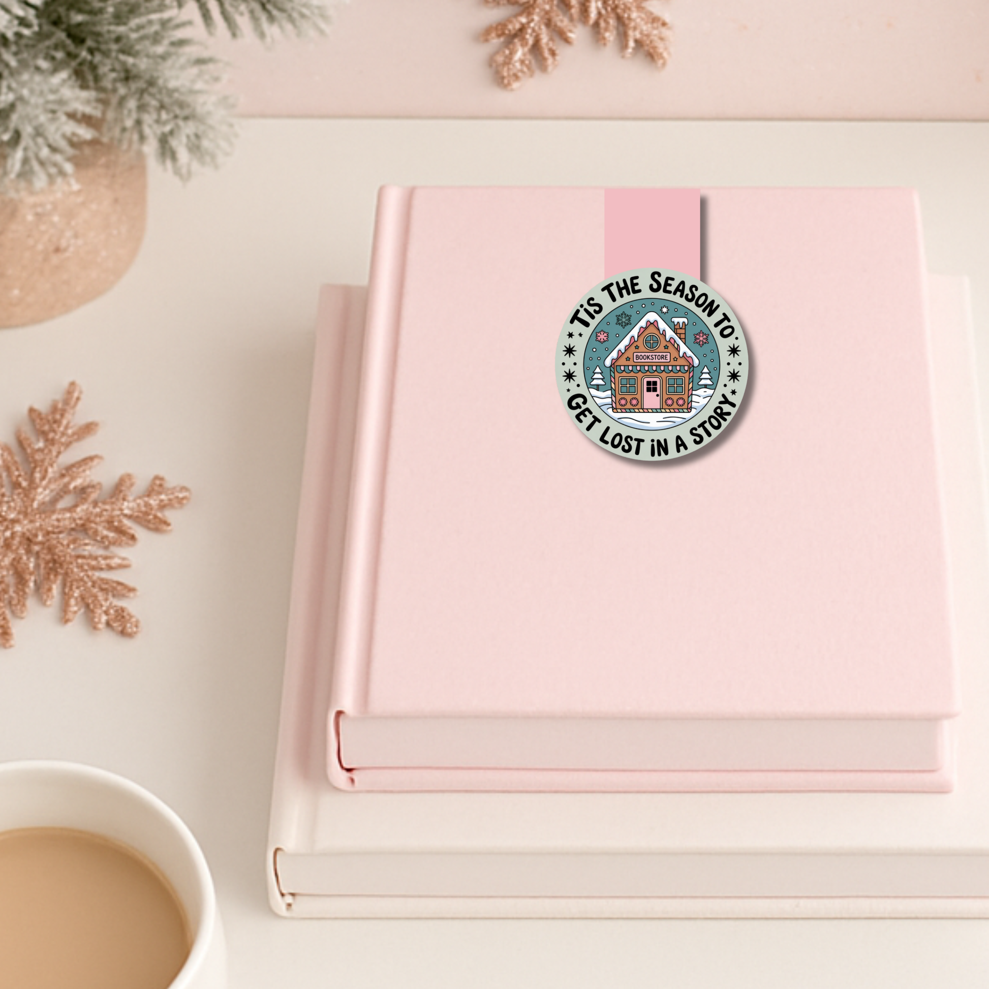 Christmas Magnetic Bookmark