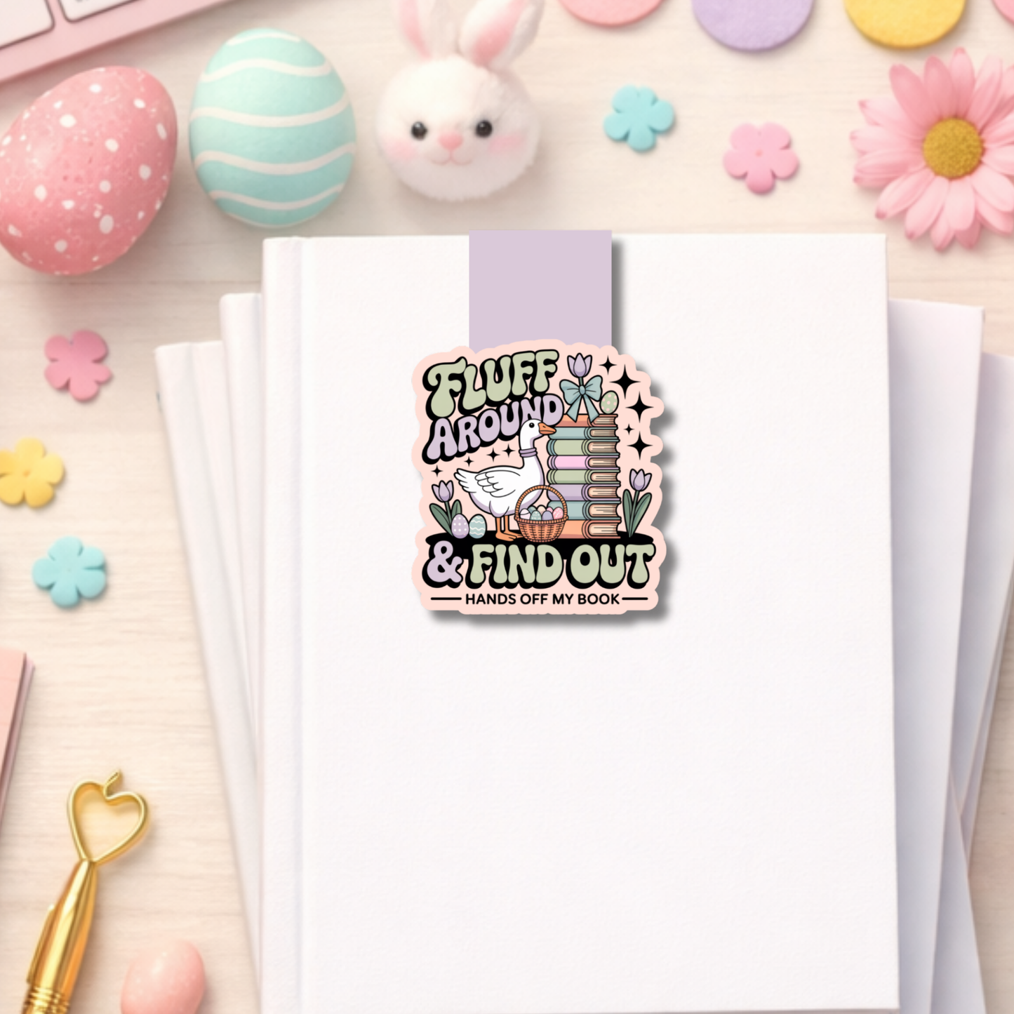 Easter Magnetic Bookmark
