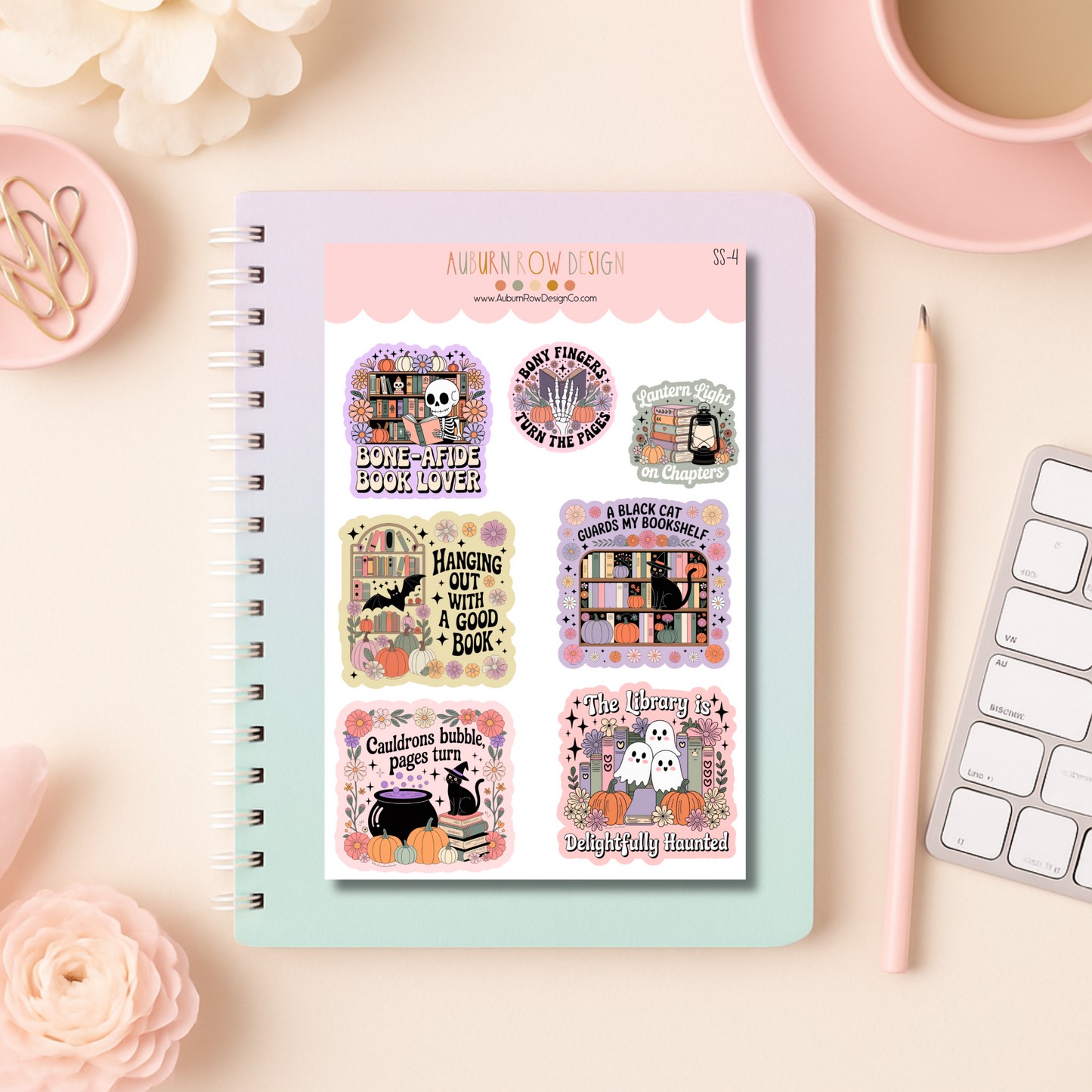 Pastel Halloween Stickers