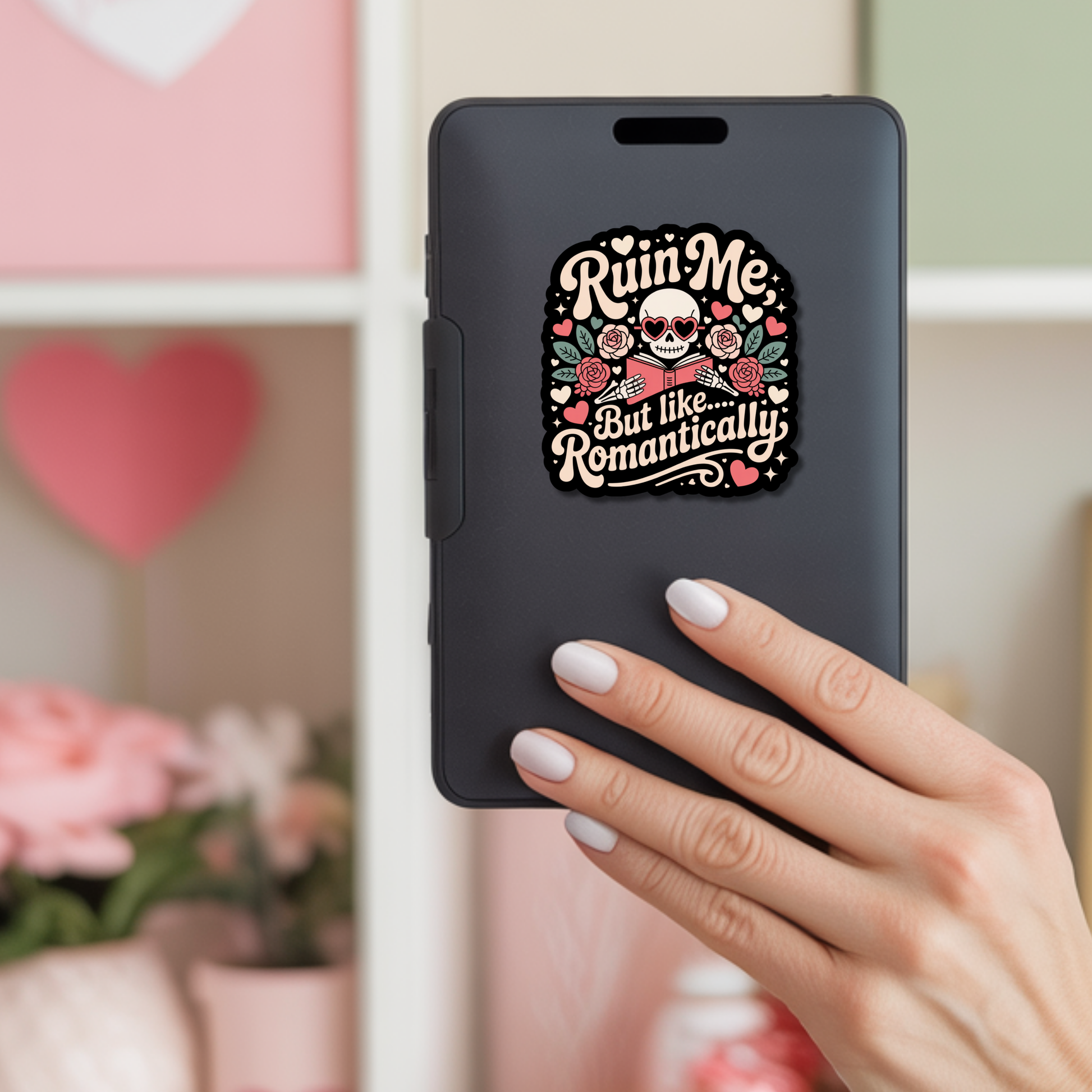 Valentines Day Bookish Sticker