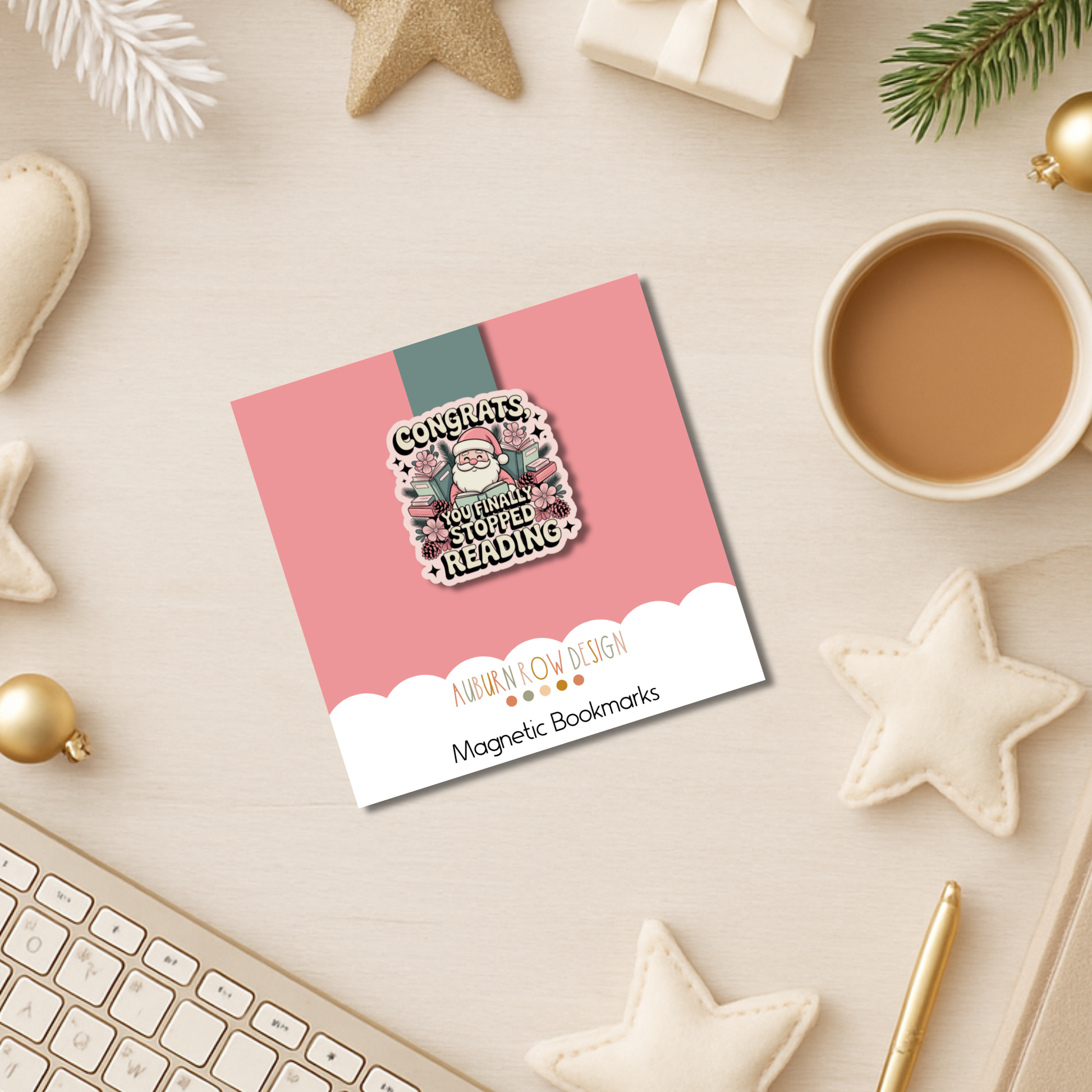 Santa Magnetic Bookmark