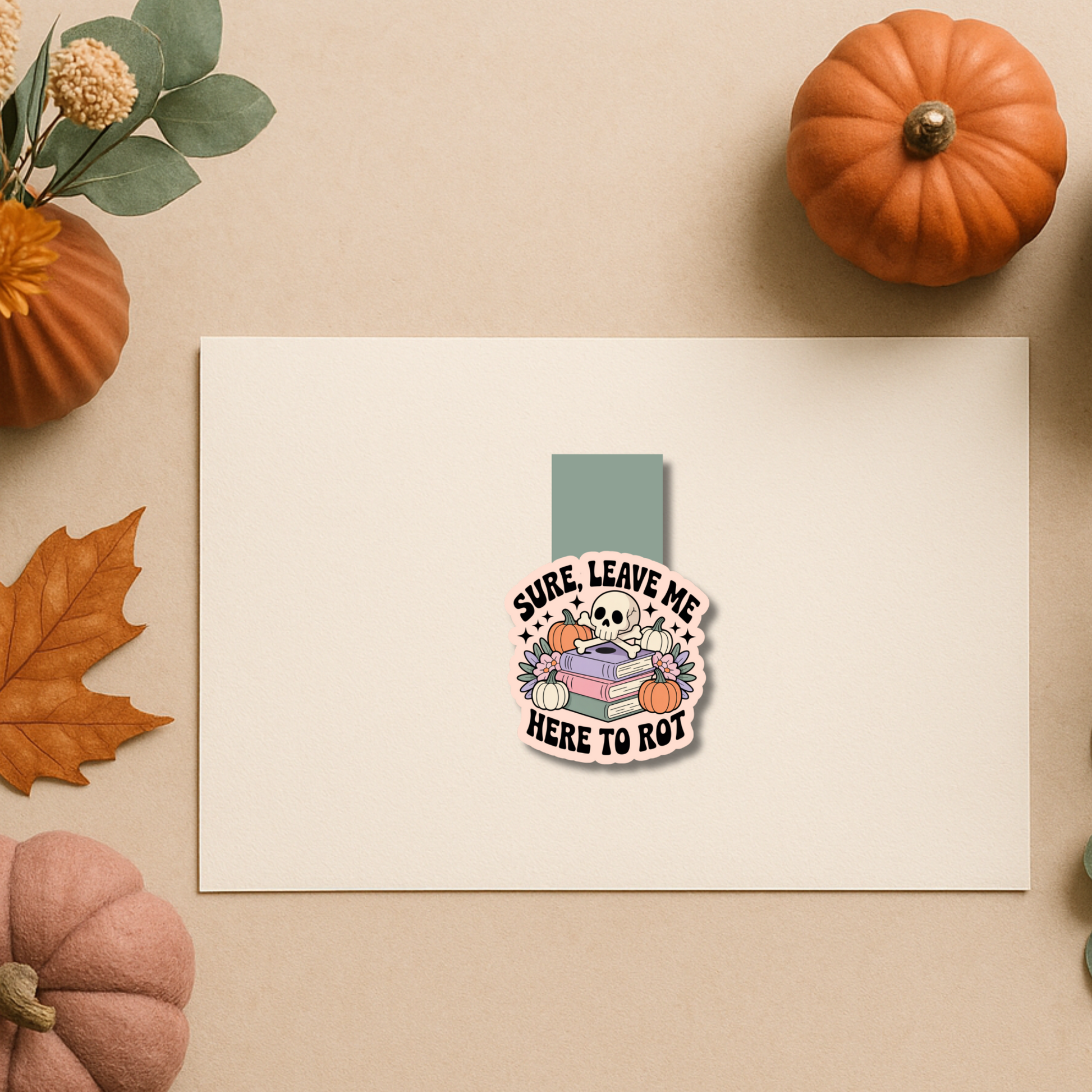 Halloween Magnetic Bookmark