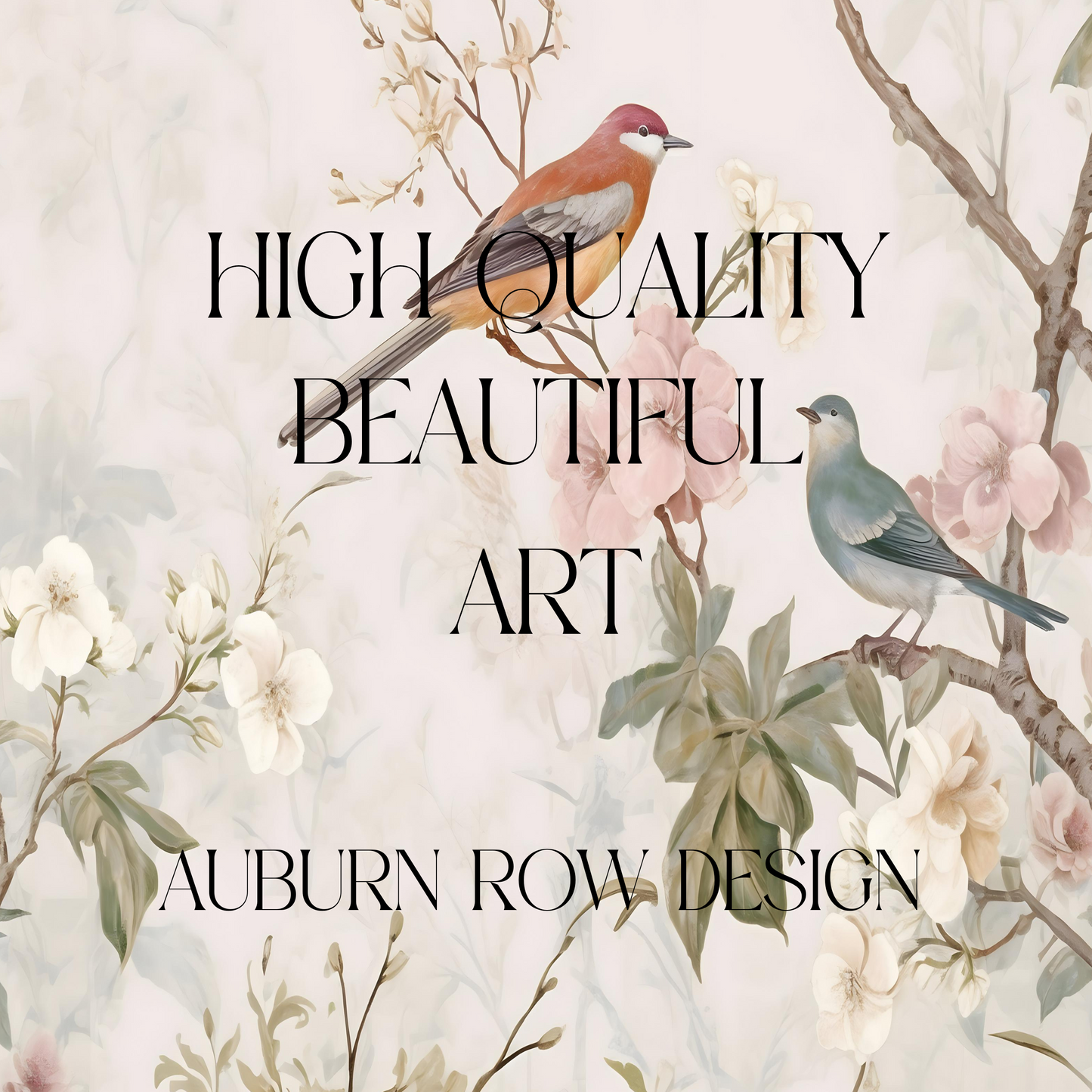 Chinoiserie Bird Wall Art
