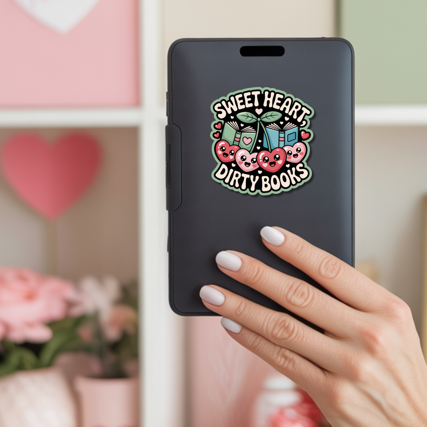 Sweet Heart Dirty Books Smut Reading Sticker