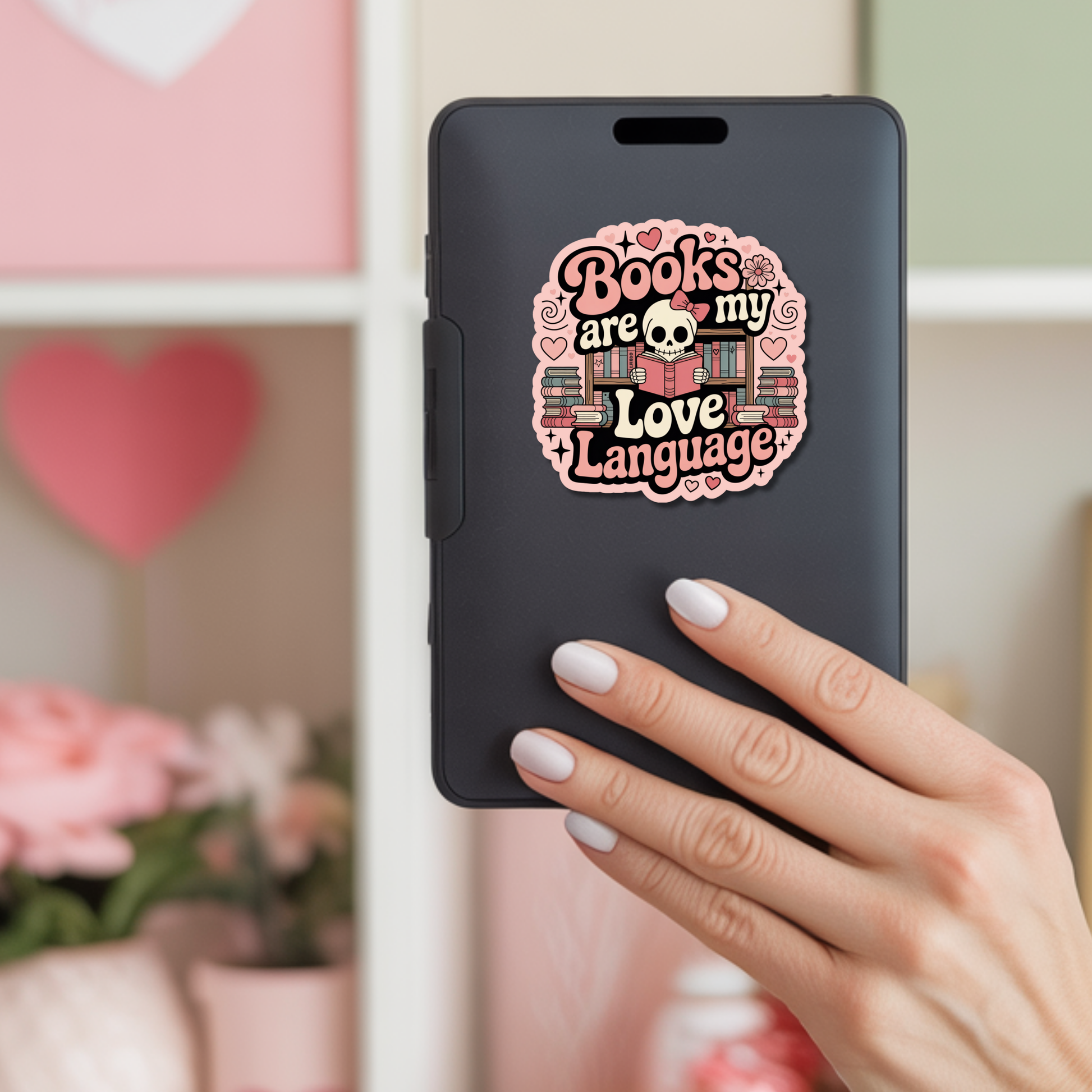 Valentines Day Reading Sticker