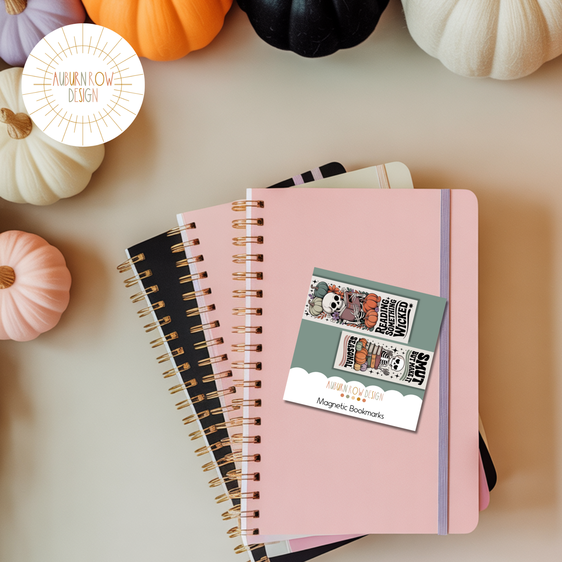 Smut Halloween Magnetic Bookmark Set