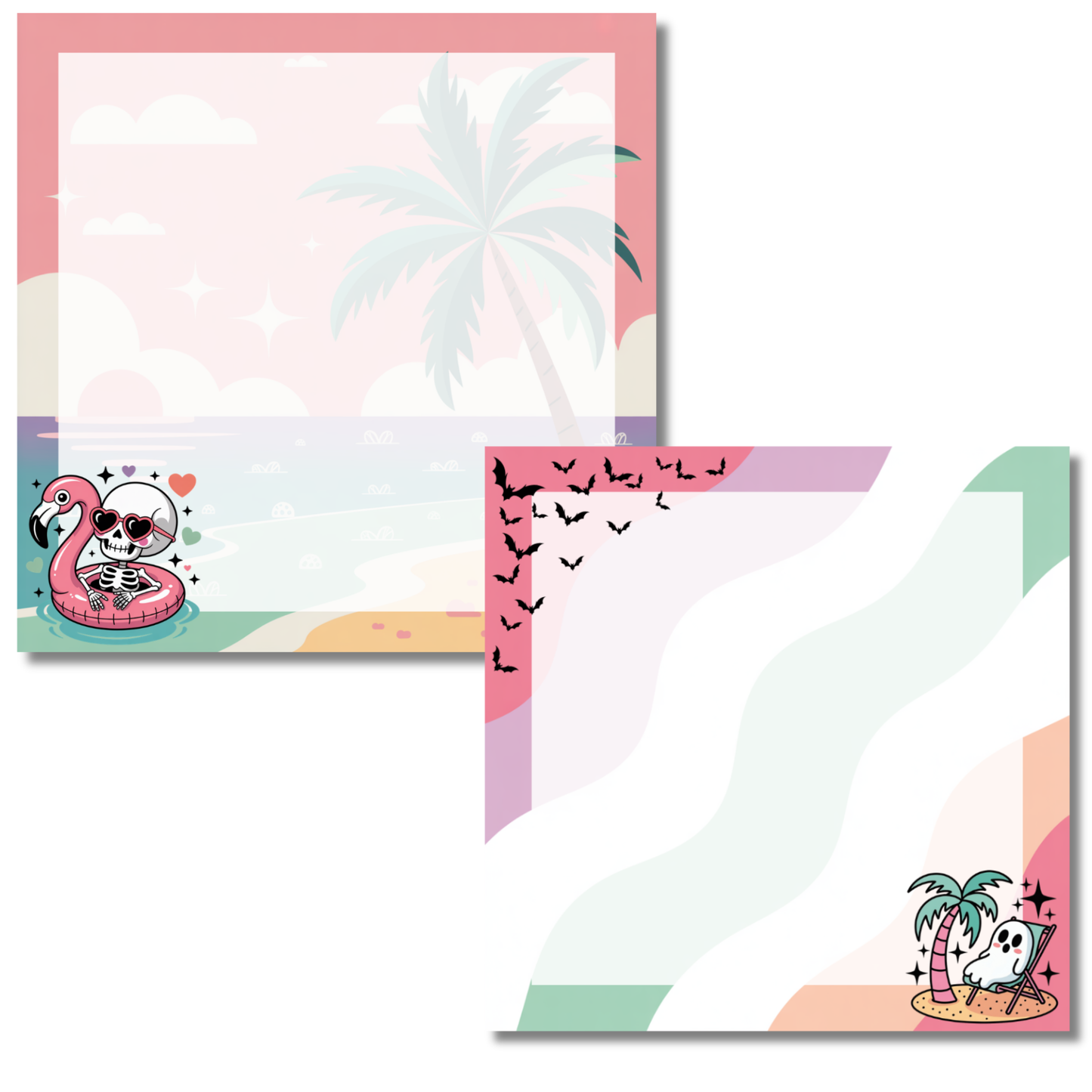 Printable Summerween Notepads