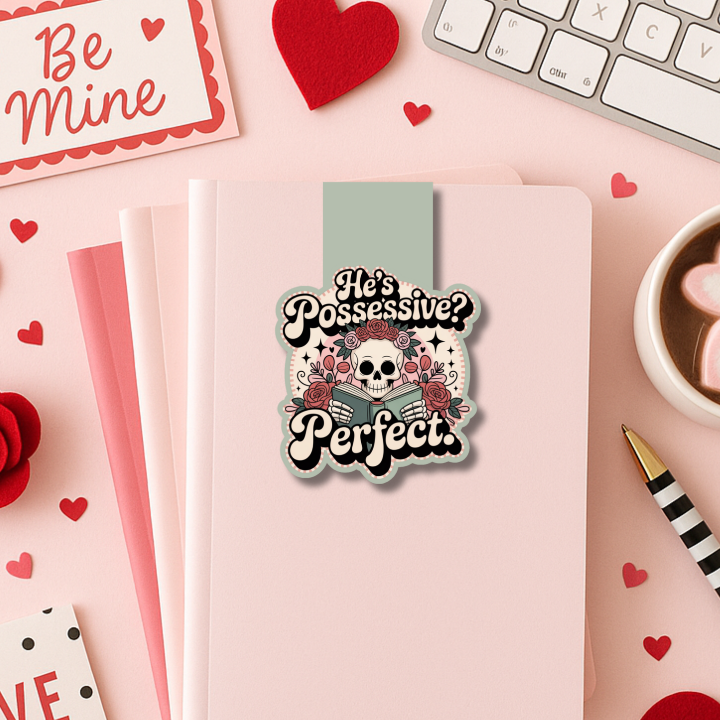 Valentines Day Bookmark