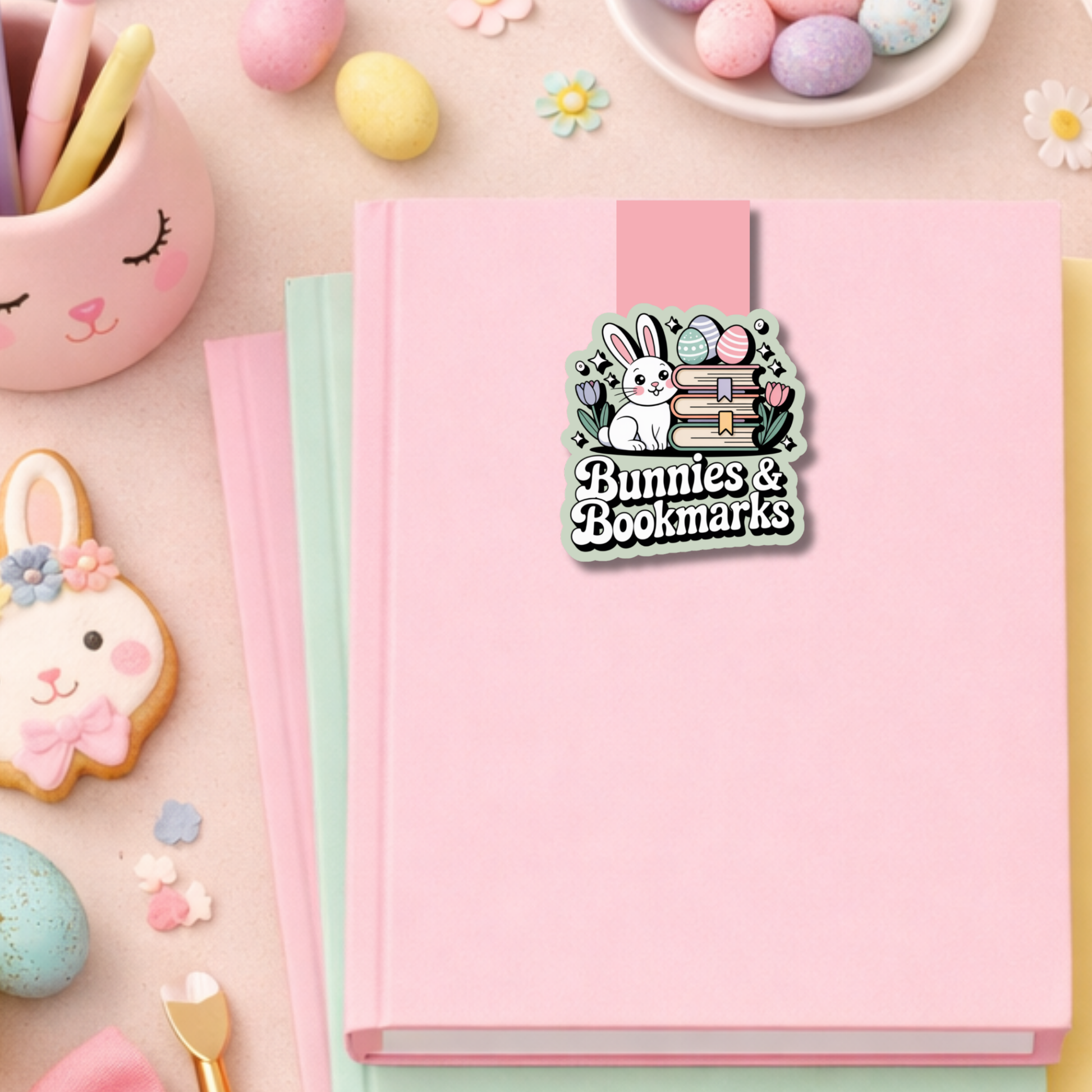 Easter Magnetic Bookmark