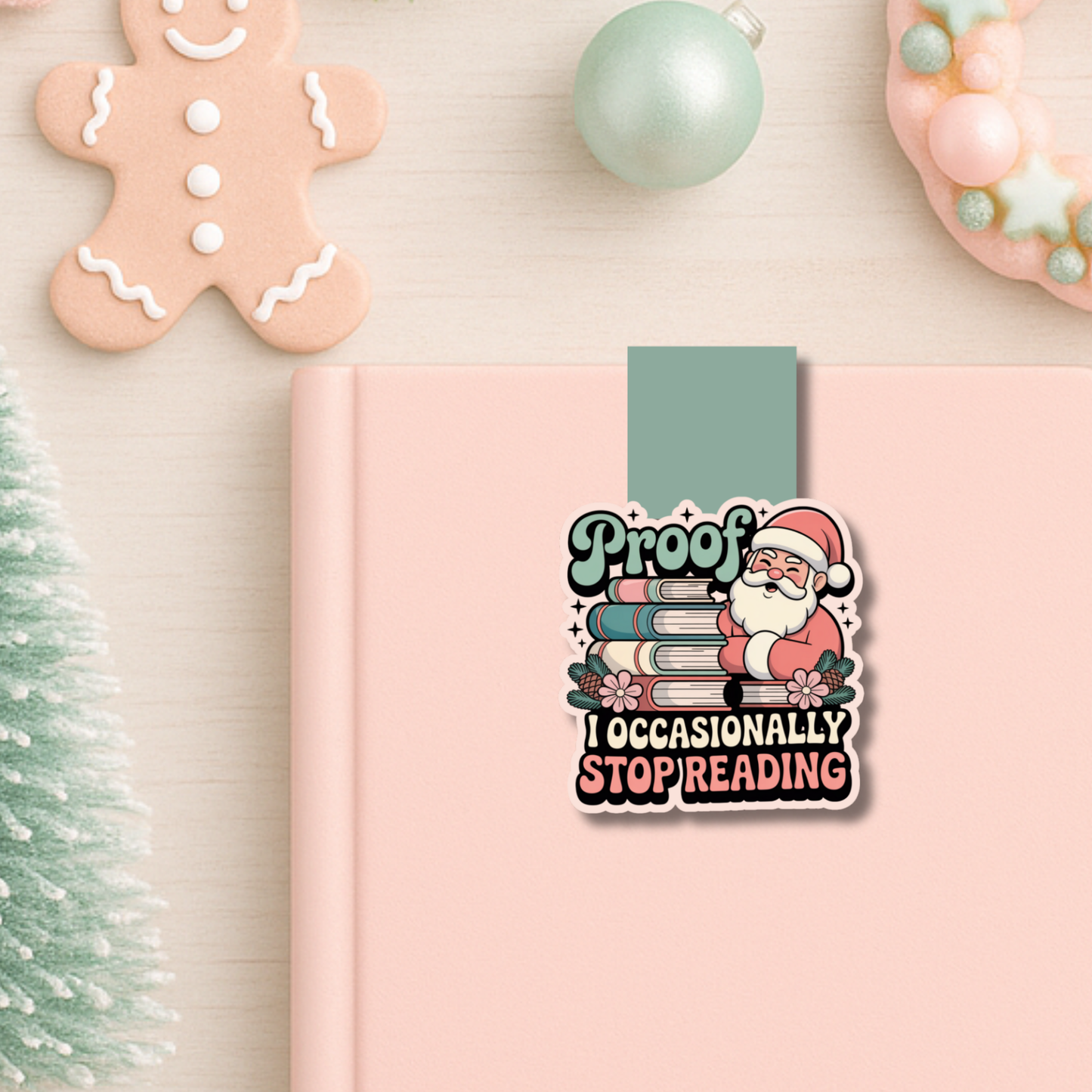 Christmas Magnetic Bookmark