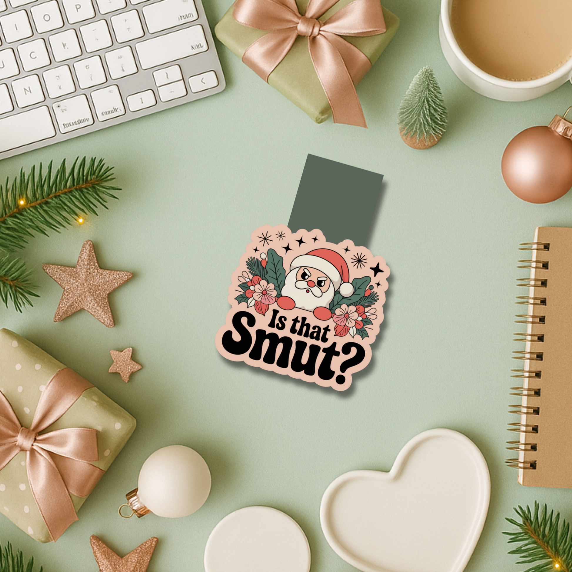 Santa Smut Bookmark