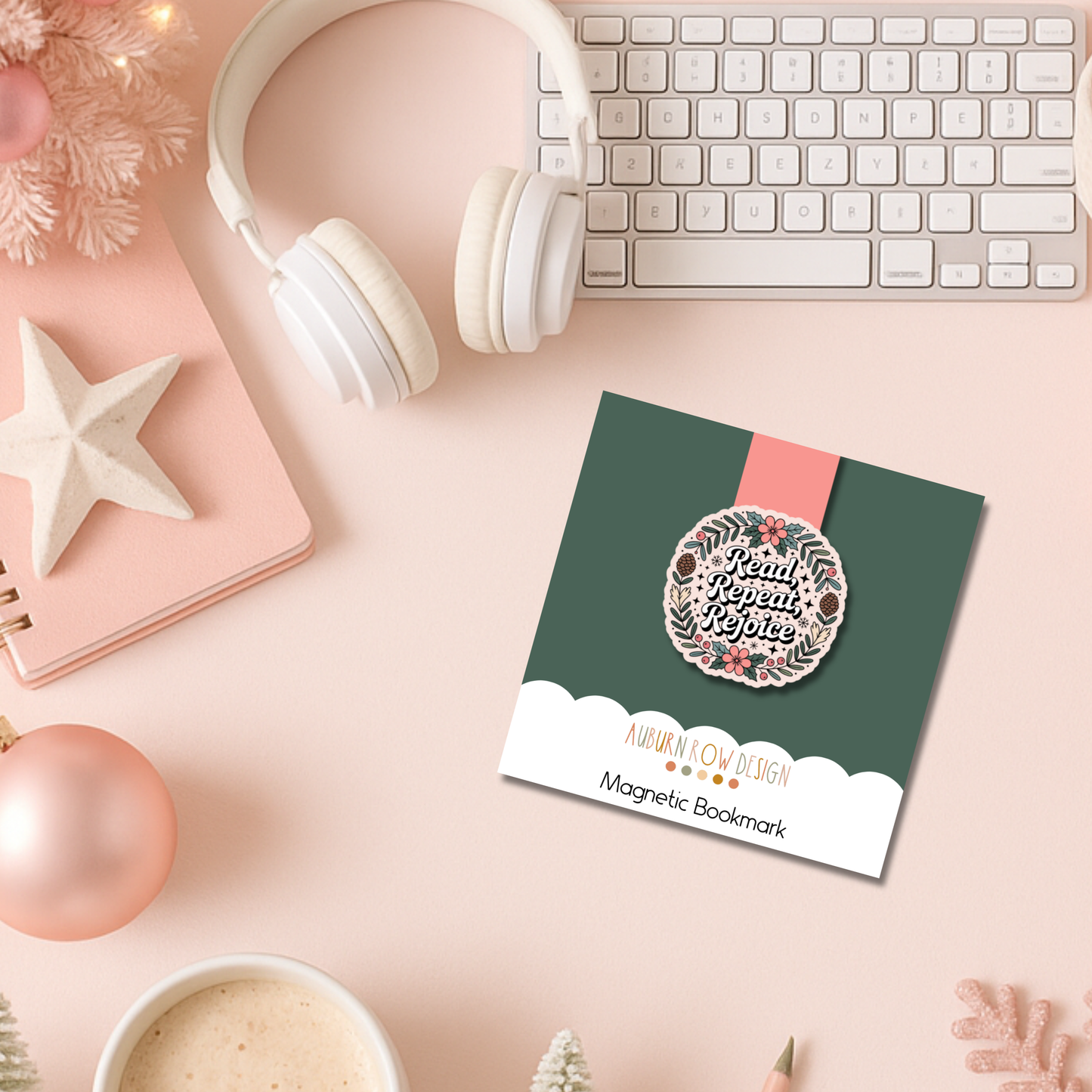 Christmas Magnetic Bookmark 