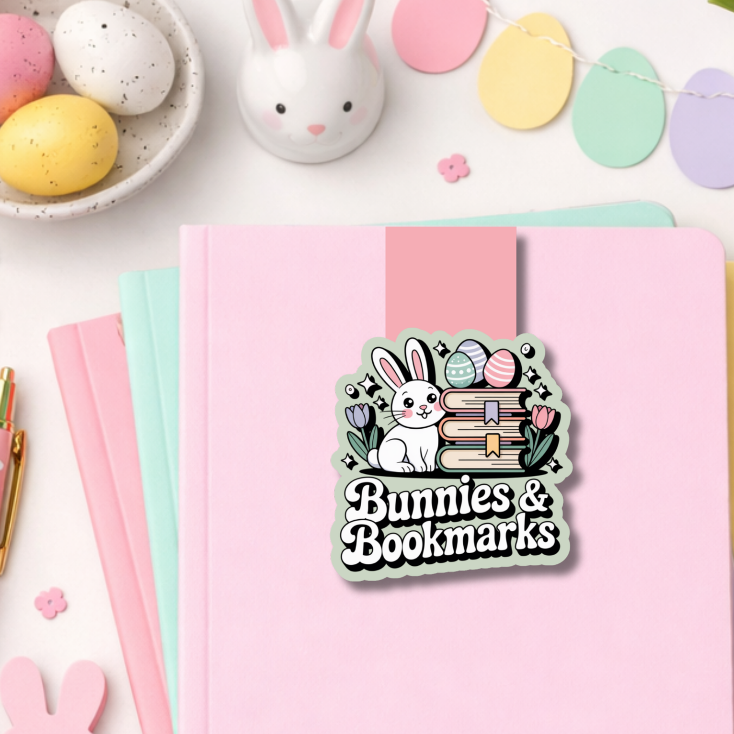 Easter Magnetic Bookmark