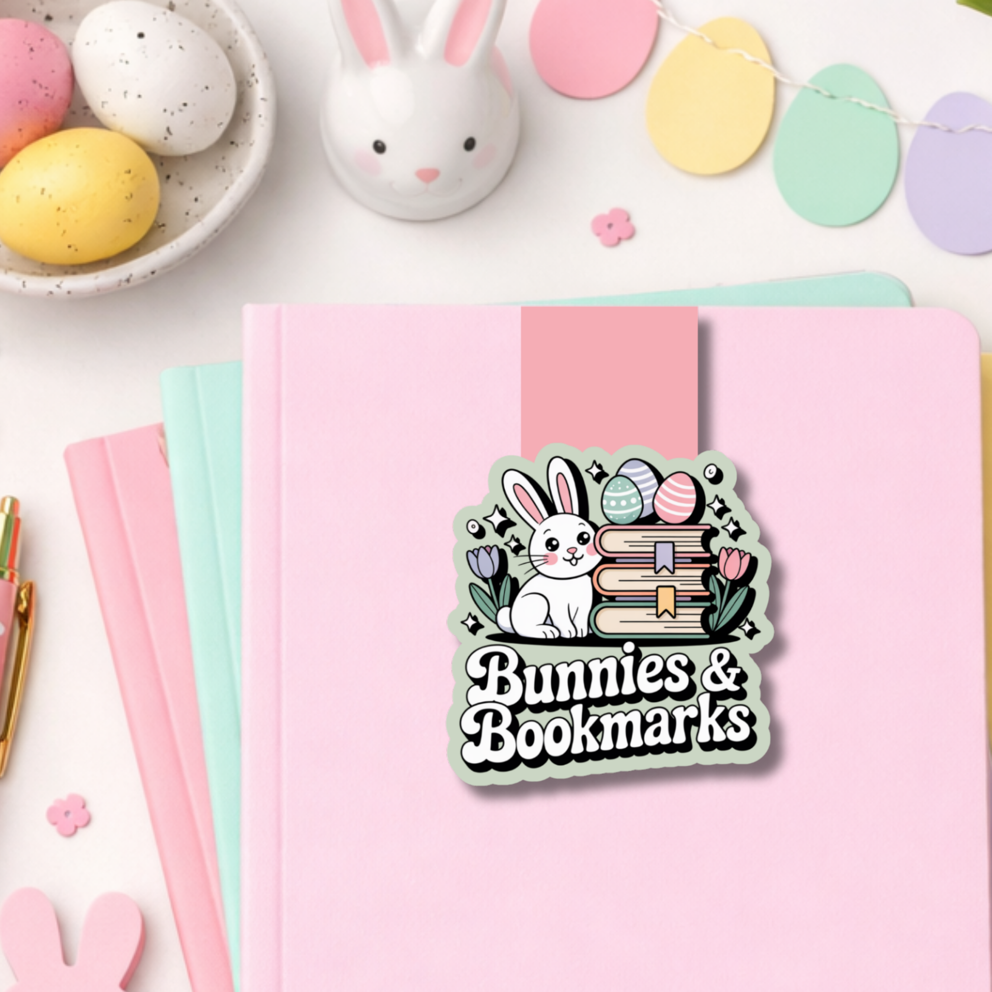 Easter Magnetic Bookmark