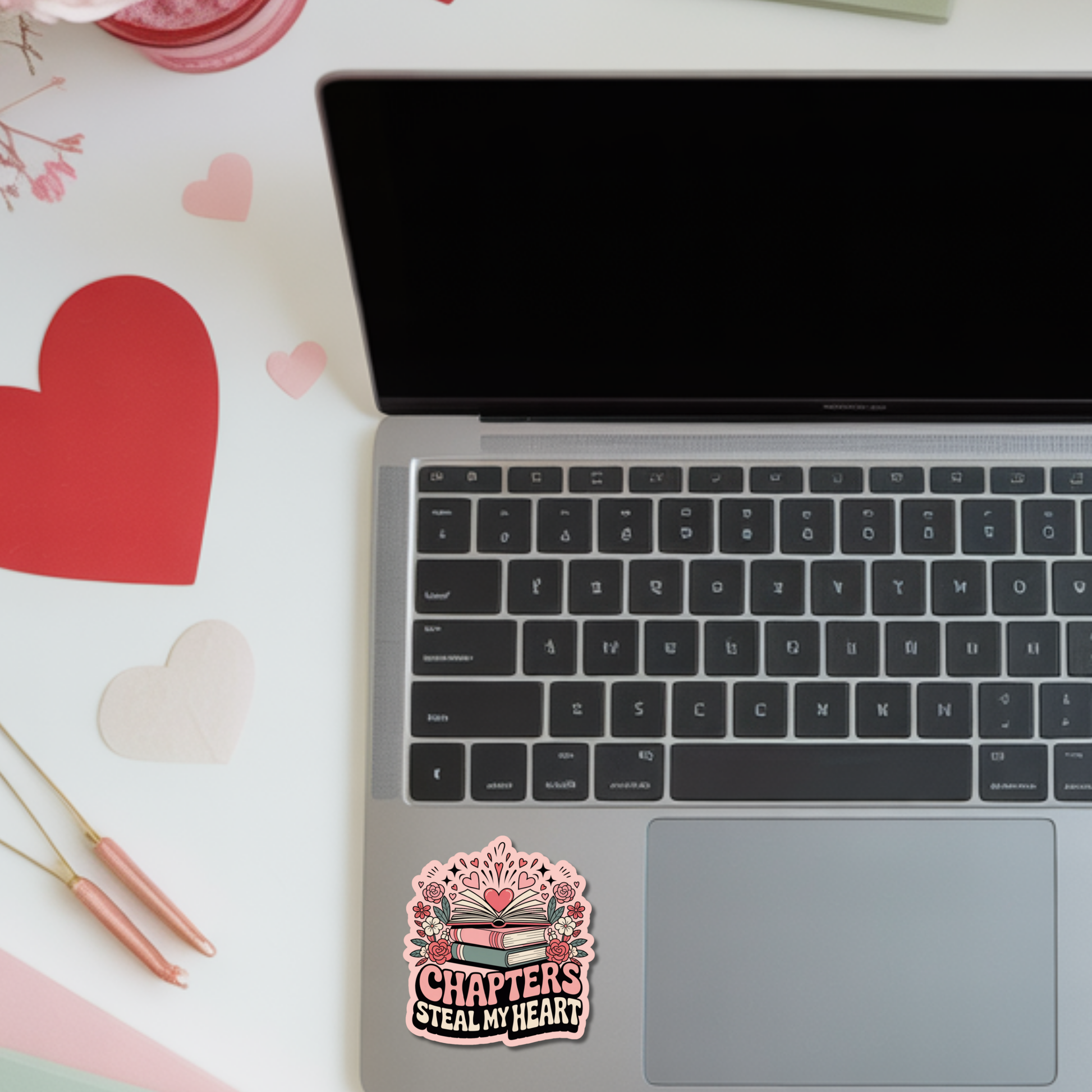 Valentines Day Reading Sticker