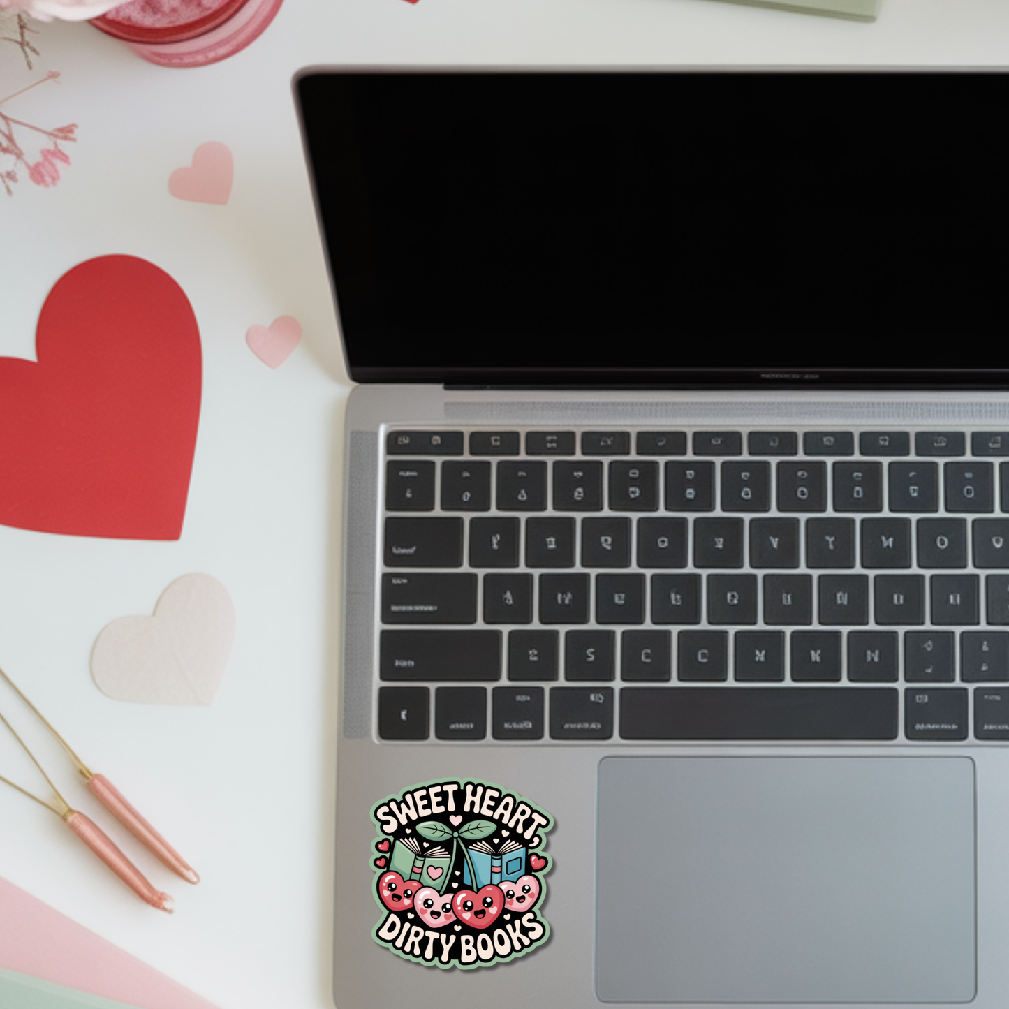 Sweet Heart Dirty Books Smut Reading Sticker