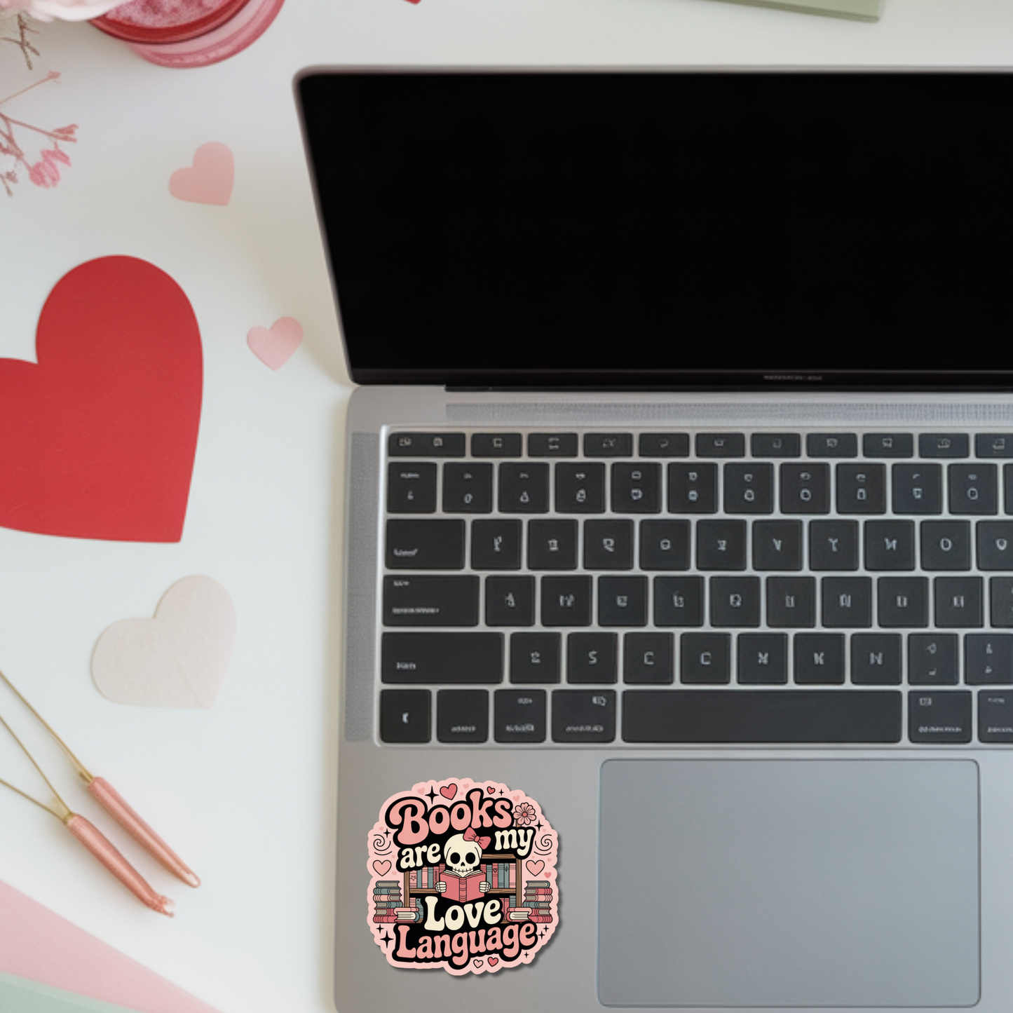 Valentines Day Reading Sticker