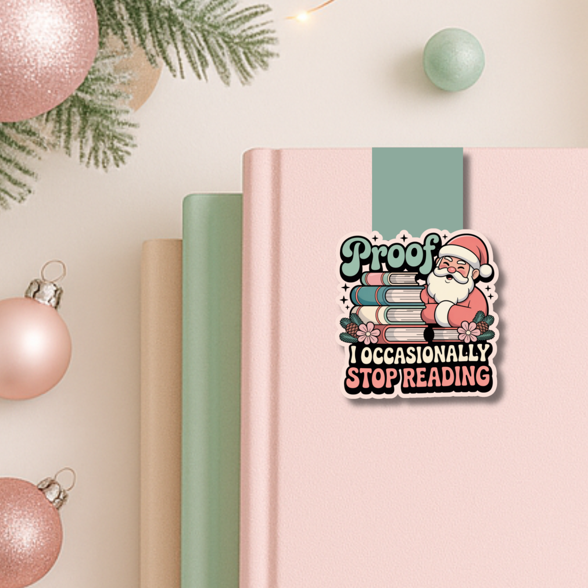 Christmas Magnetic Bookmark