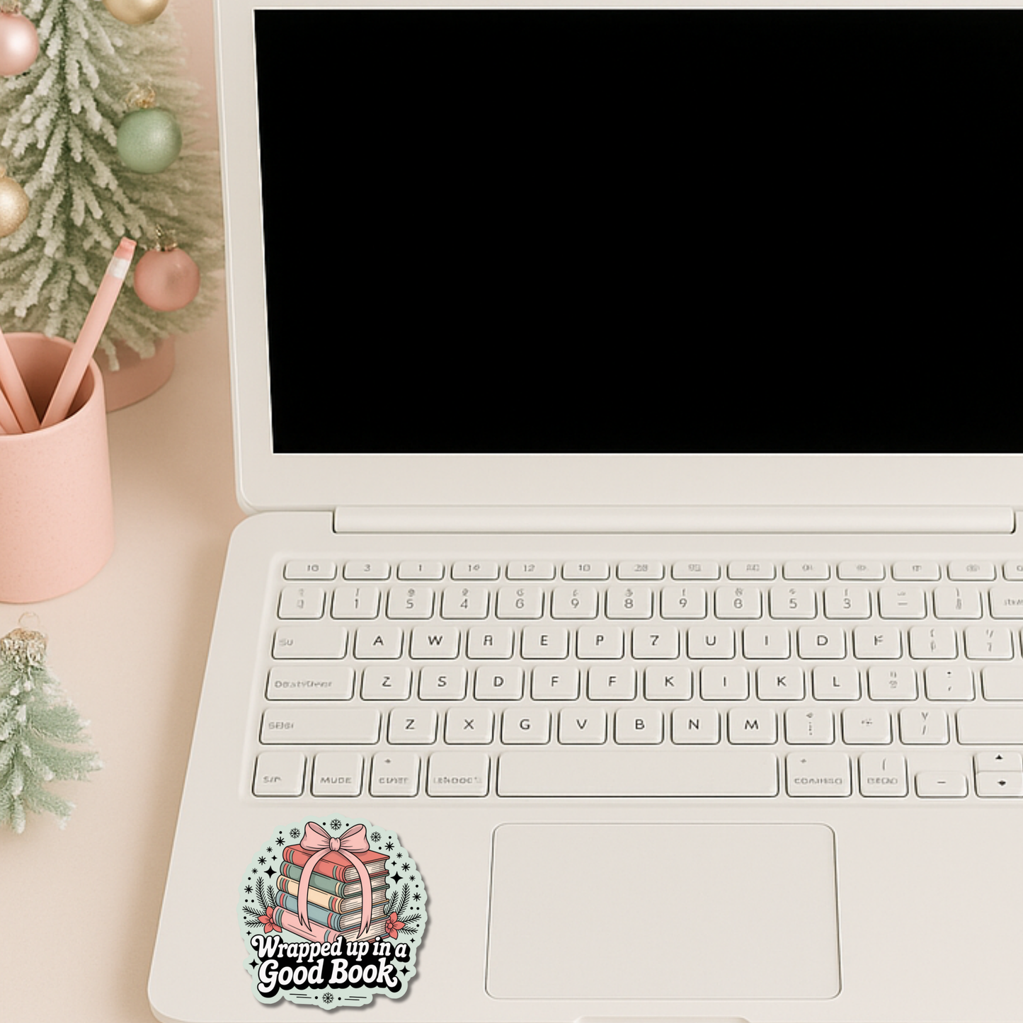 Bookish Christmas Stickers