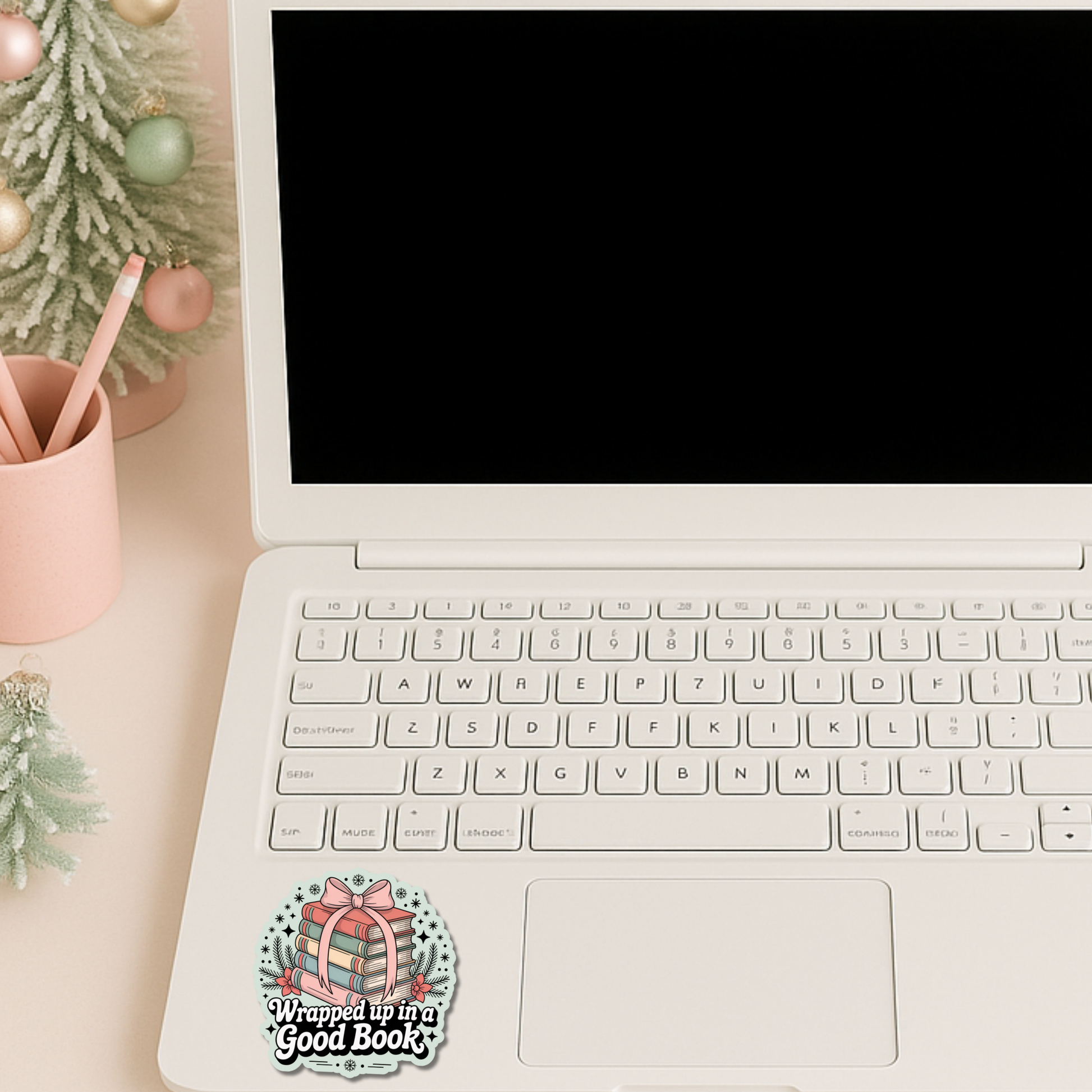 Bookish Christmas Stickers