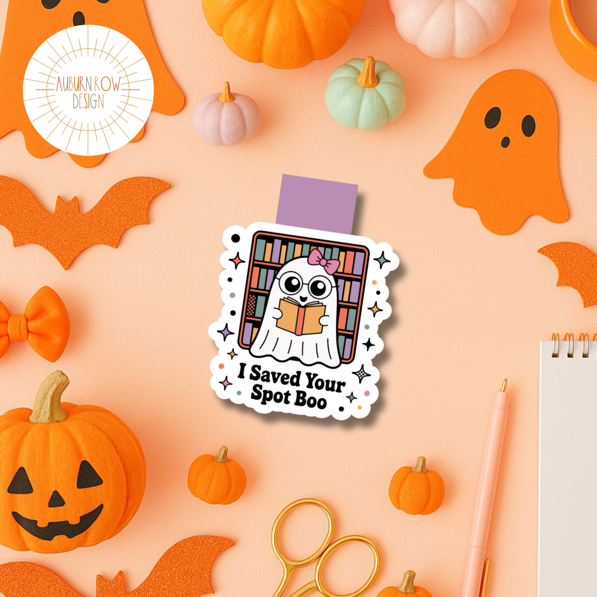 Halloween Magnetic Bookmark