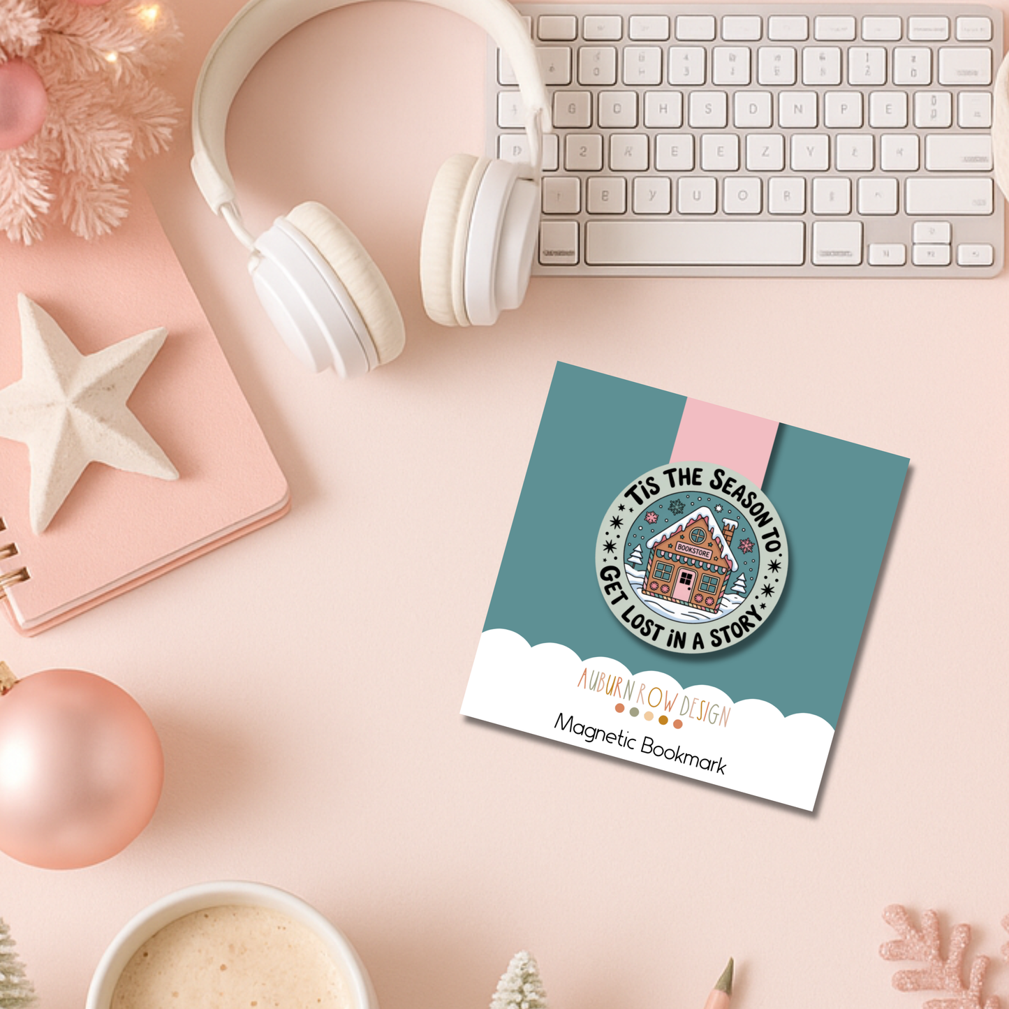 Christmas Magnetic Bookmark