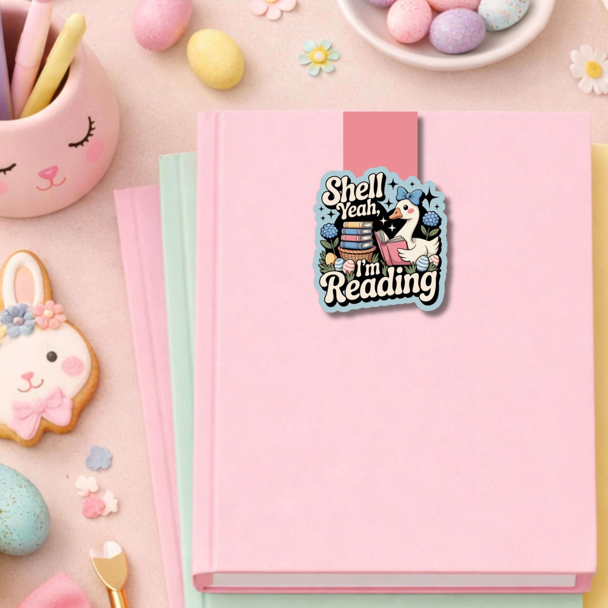 Easter Magnetic Bookmark