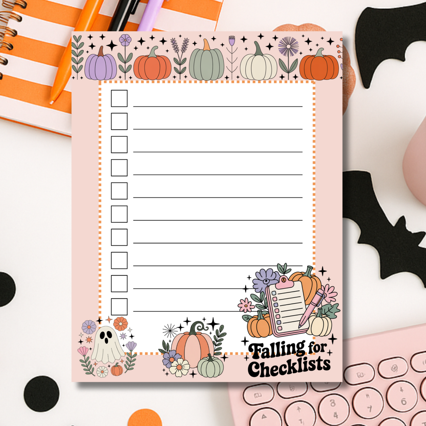 Halloween Notepad