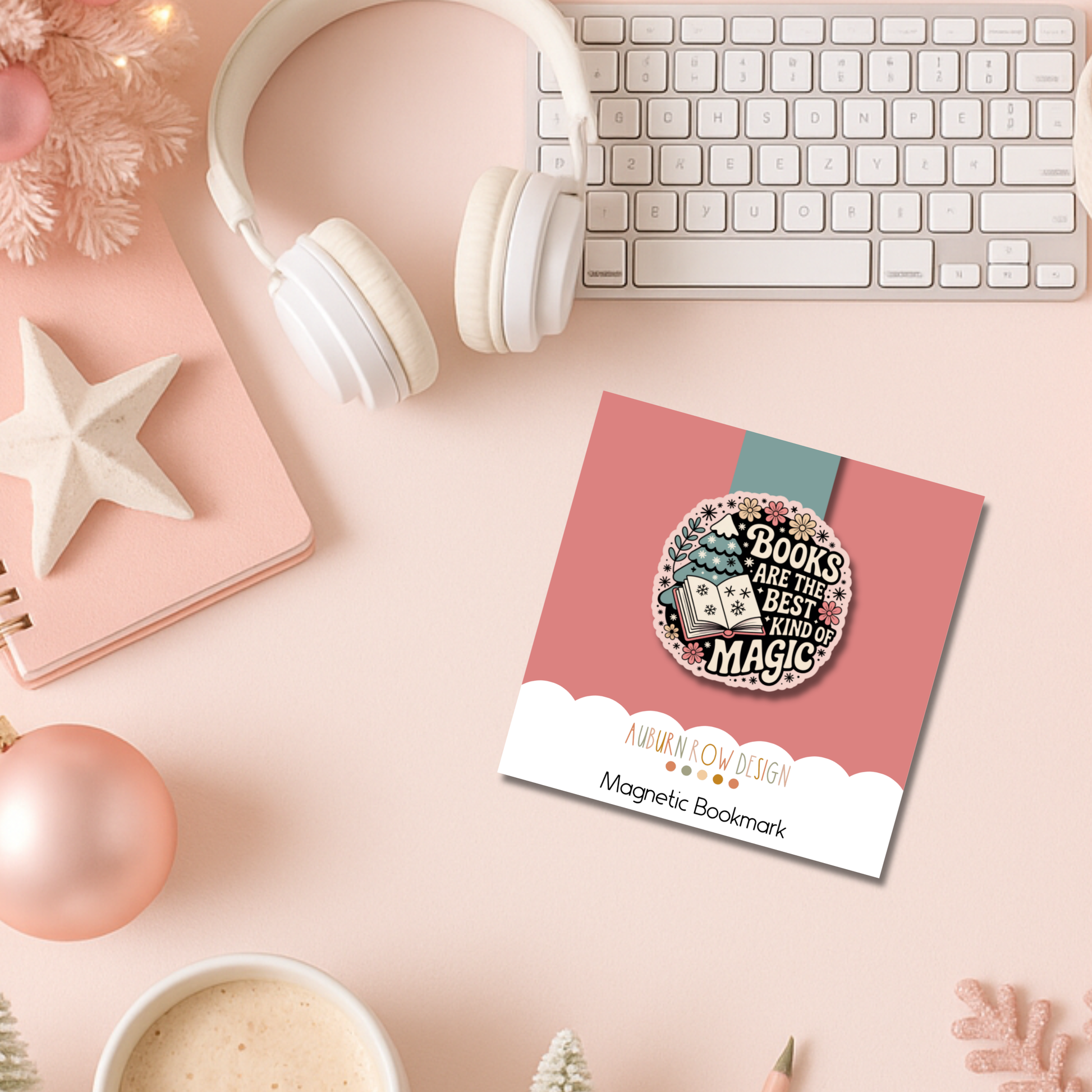Christmas Magnetic Bookmark