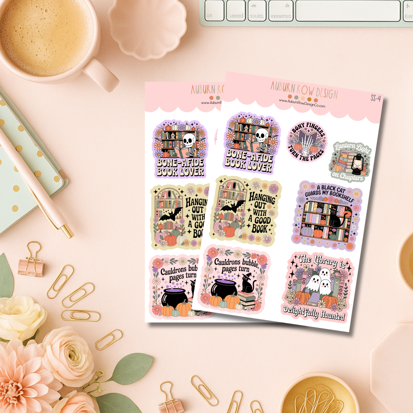 Pastel Halloween Stickers