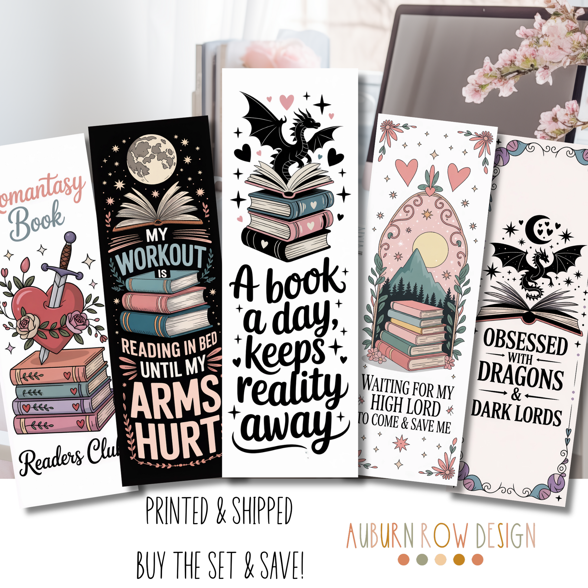 Romantasy Bookmarks