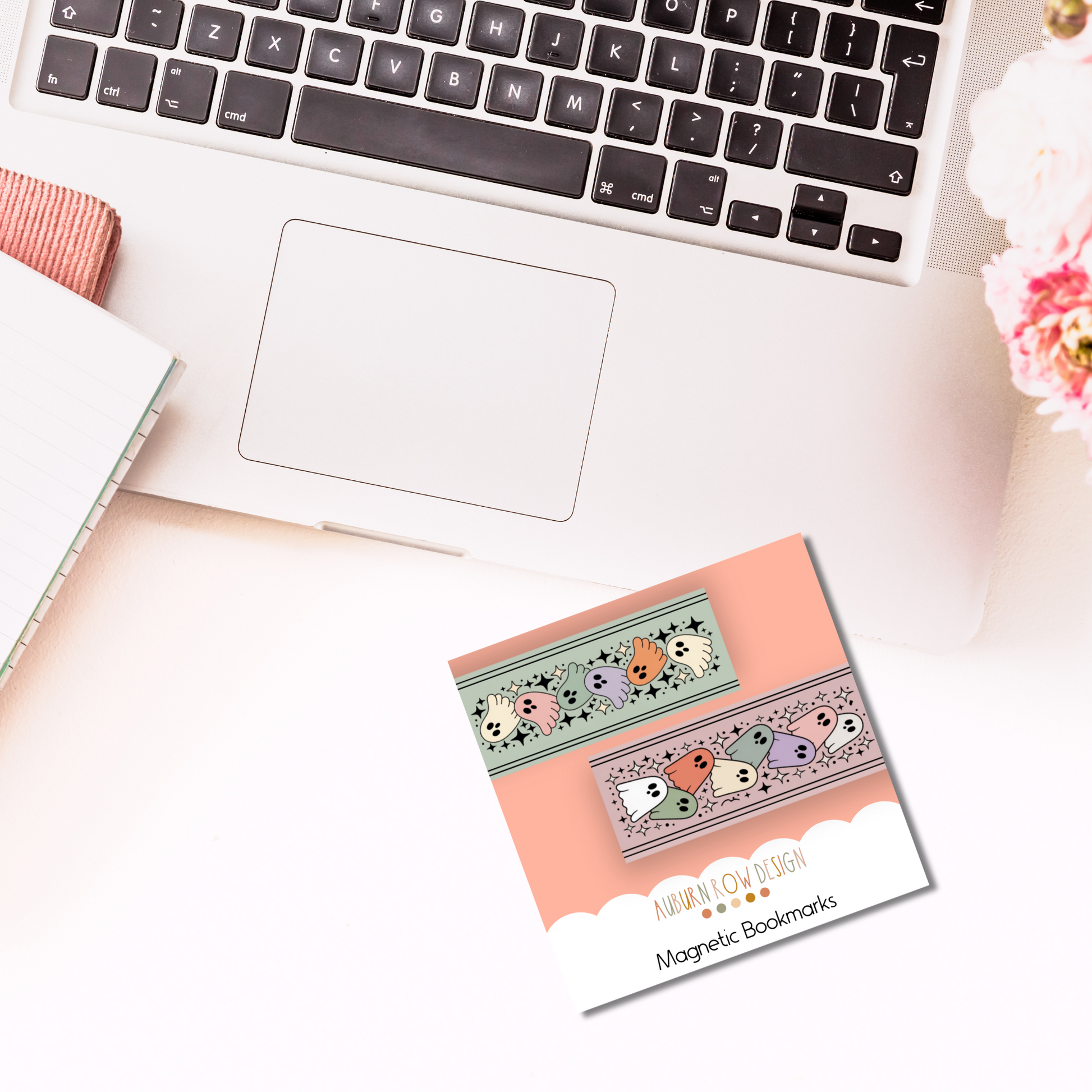 Ghost Magnetic Bookmarks
