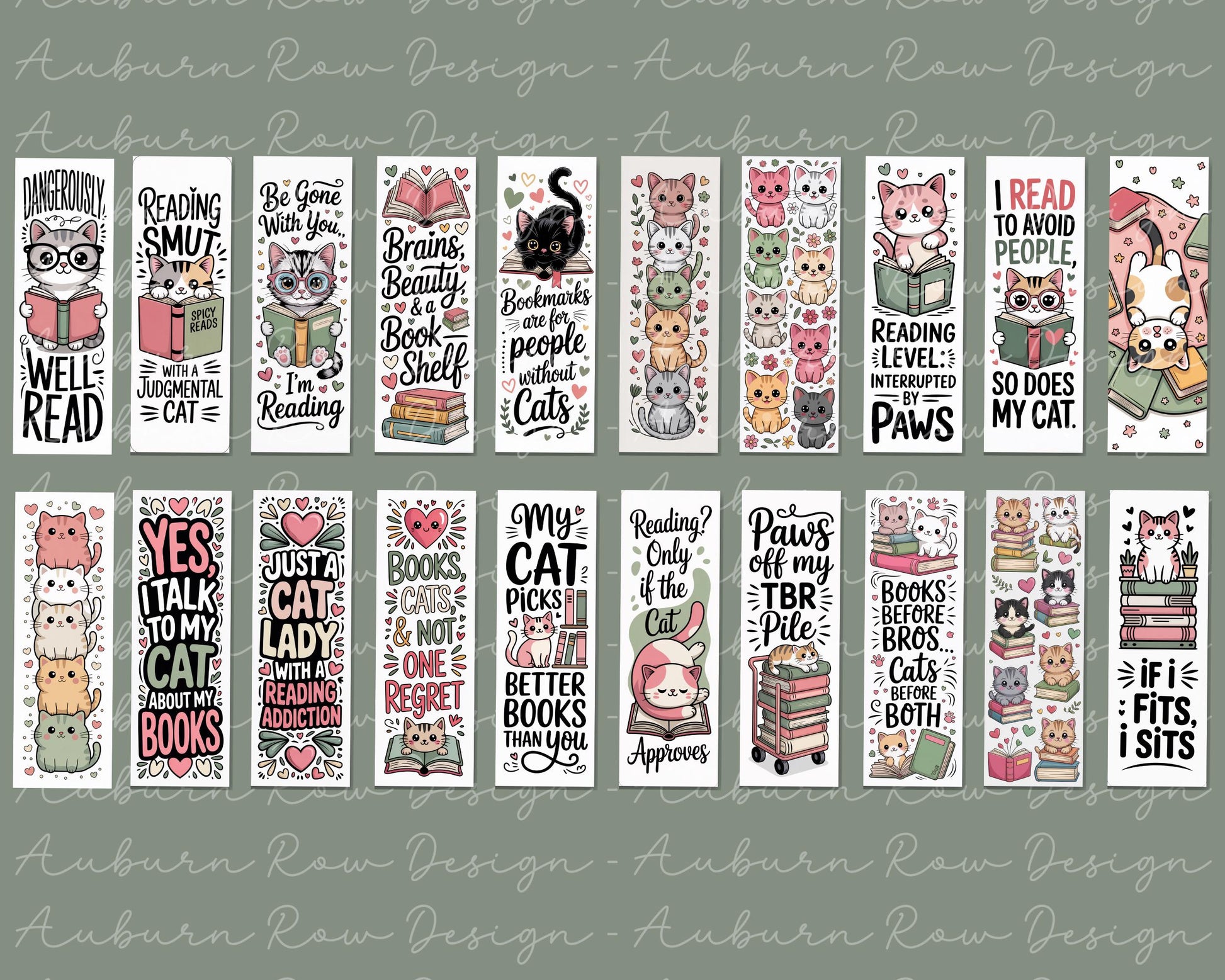 Cute Cat Book Lover Stickers, Funny Reading Cats Vinyl Decals, Gift for Bibliophiles, Bookworm Sticker Pack, Decorative Laptop Stickers