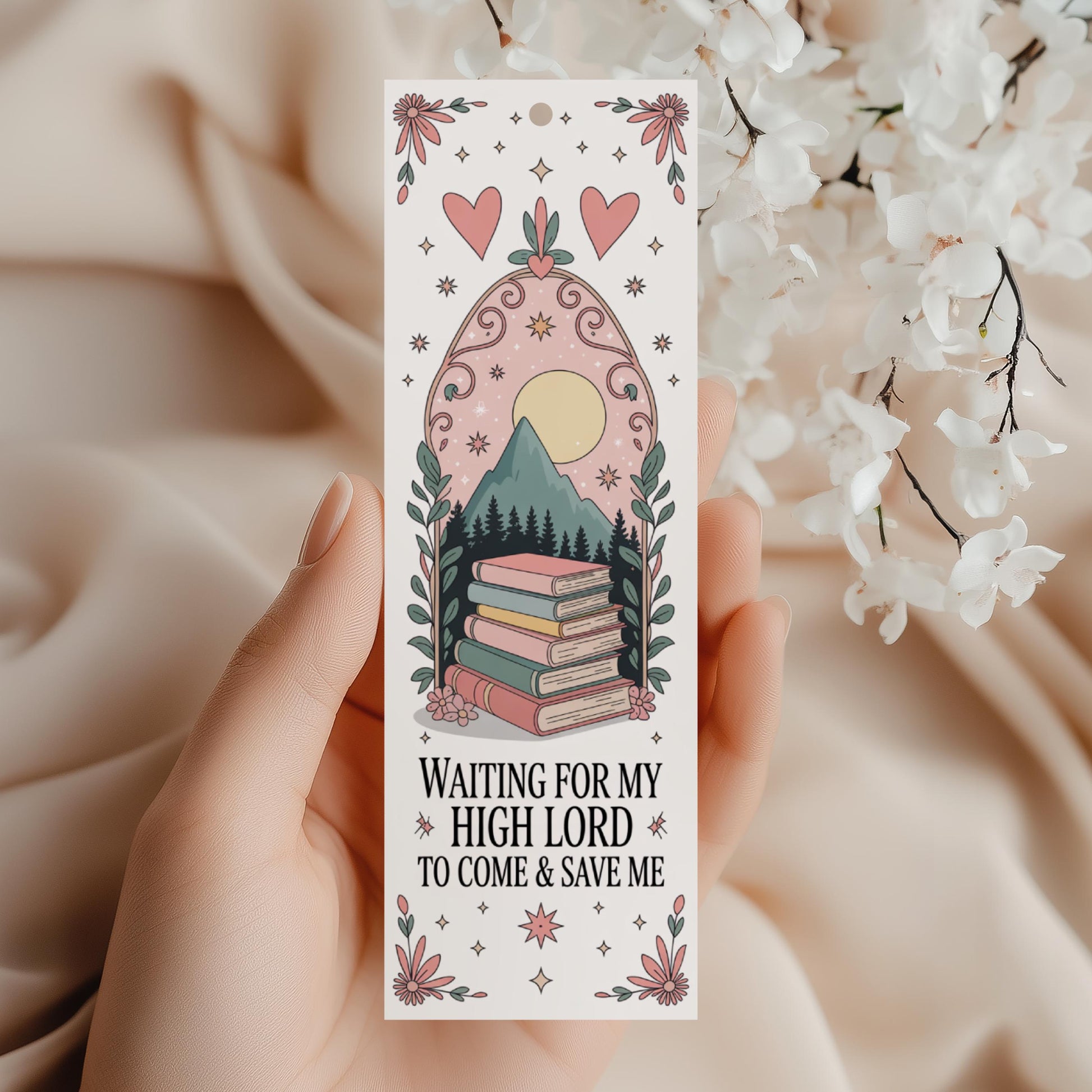 Romantasy Printable Bookmarks
