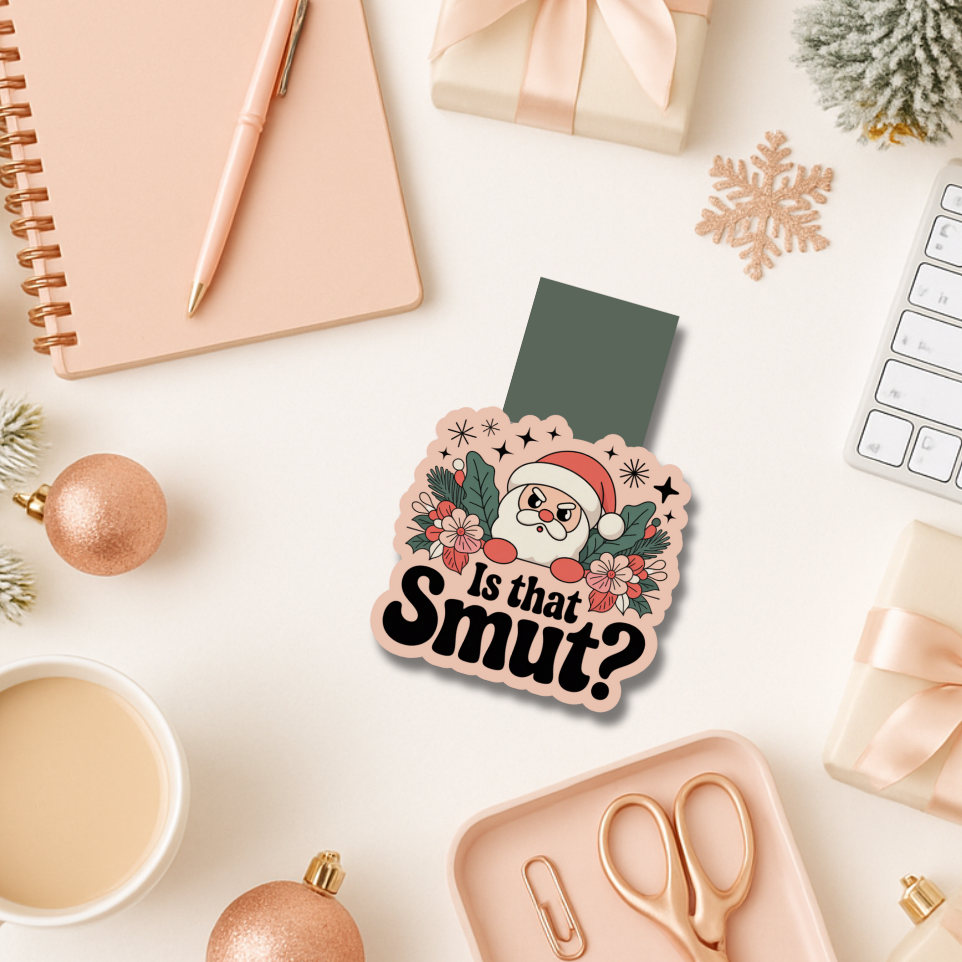 Santa Smut Bookmark
