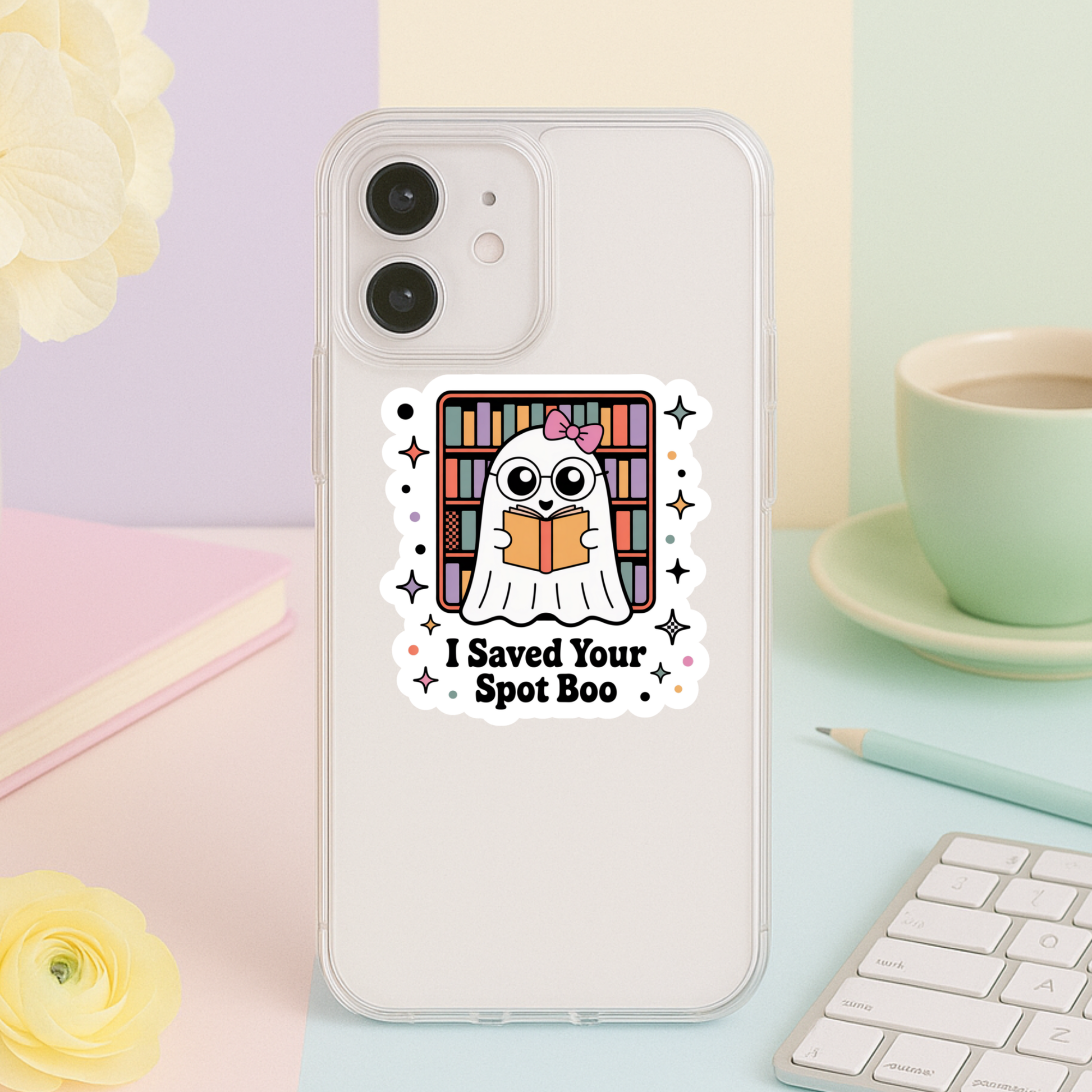 Halloween Bookish Sticker