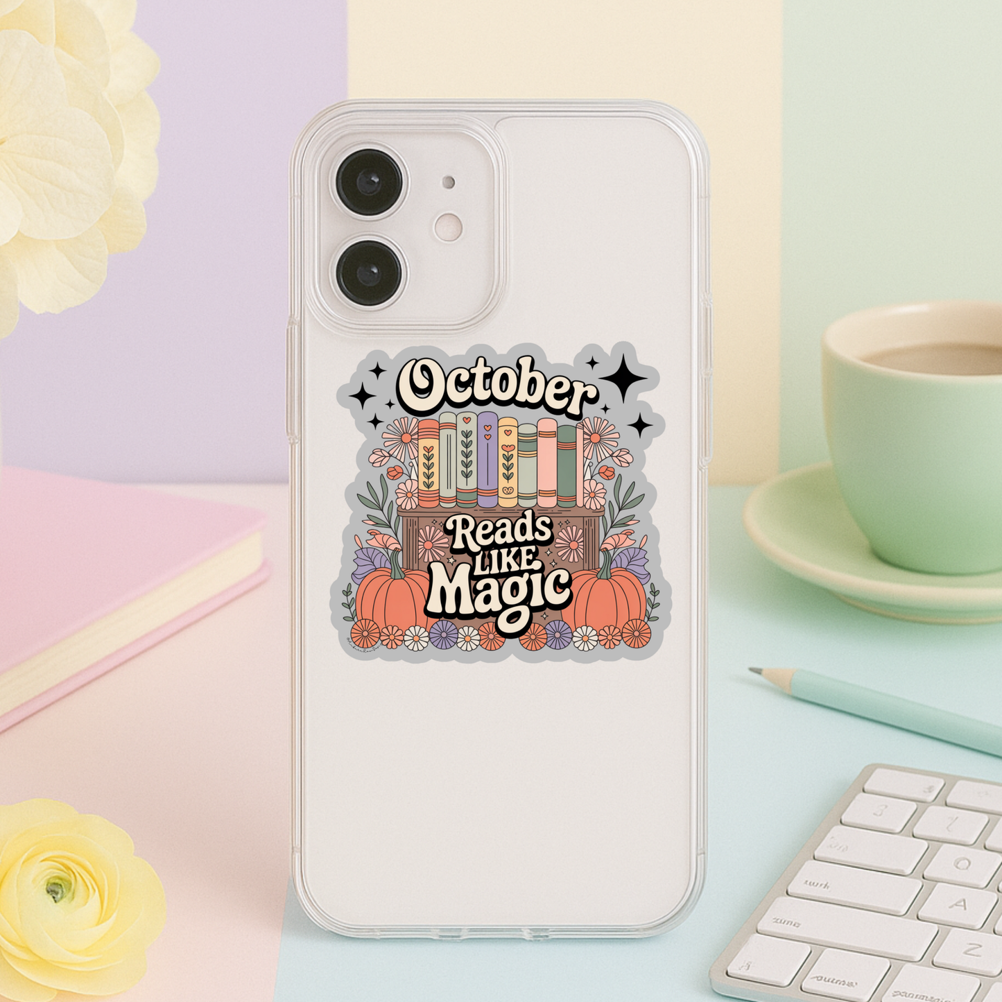 Fall Bookish Stickers