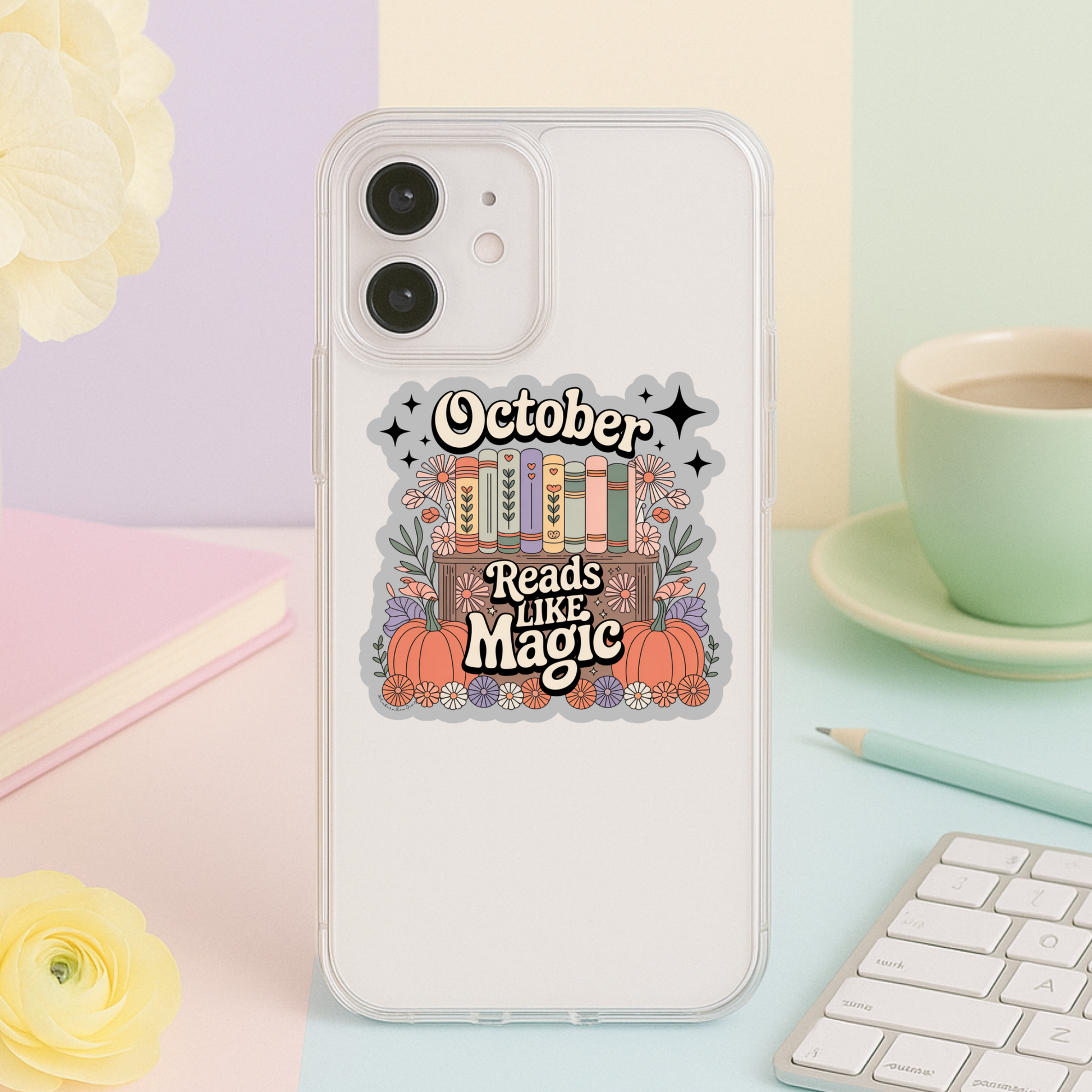 Fall Bookish Stickers