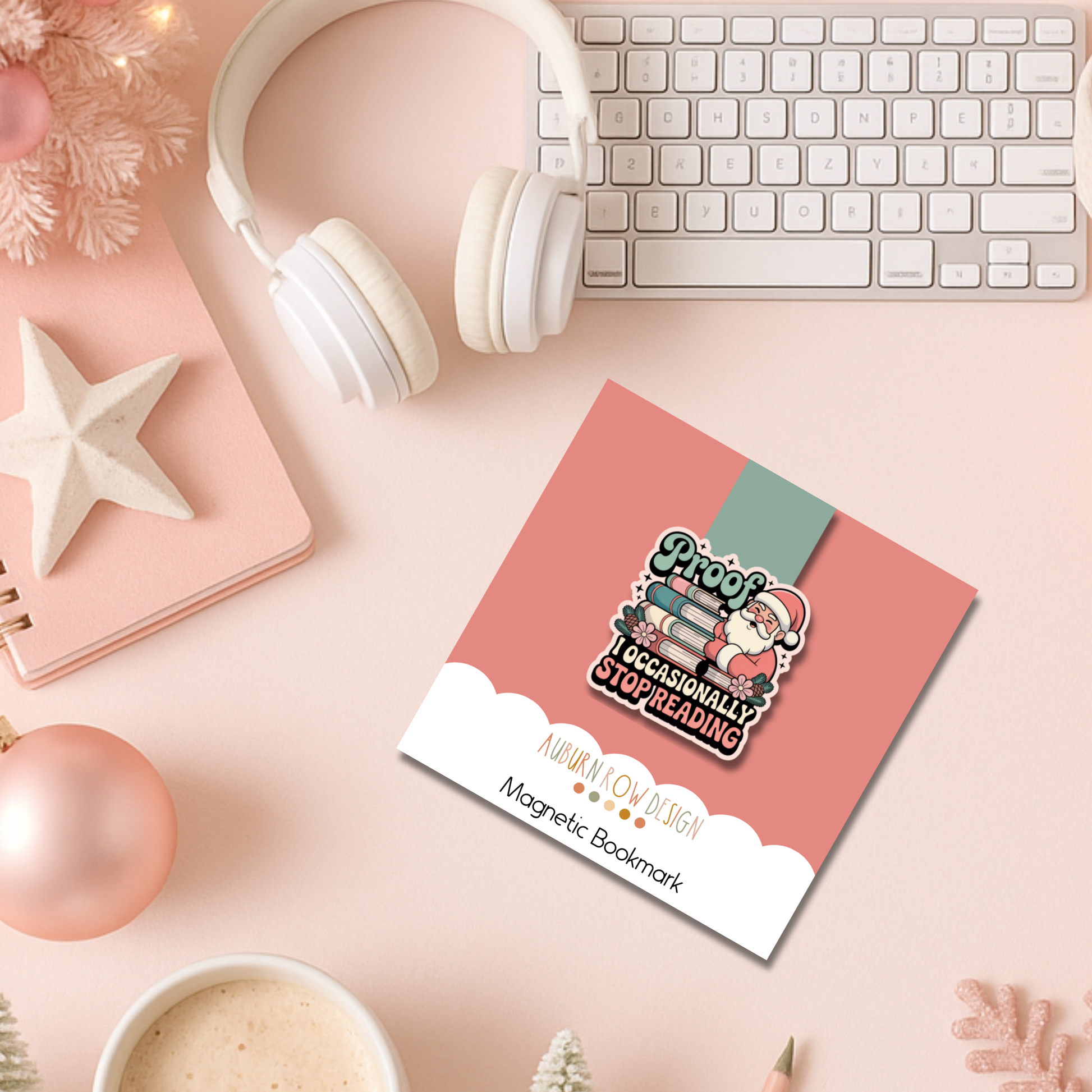 Christmas Magnetic Bookmark