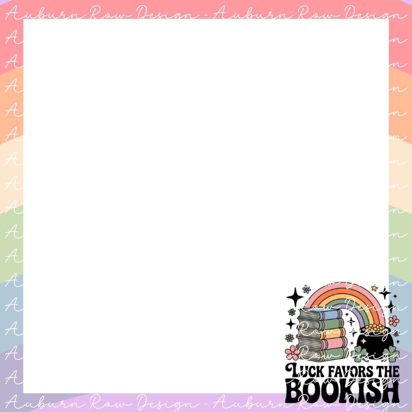 St Patrick's Day Bookish Notepad