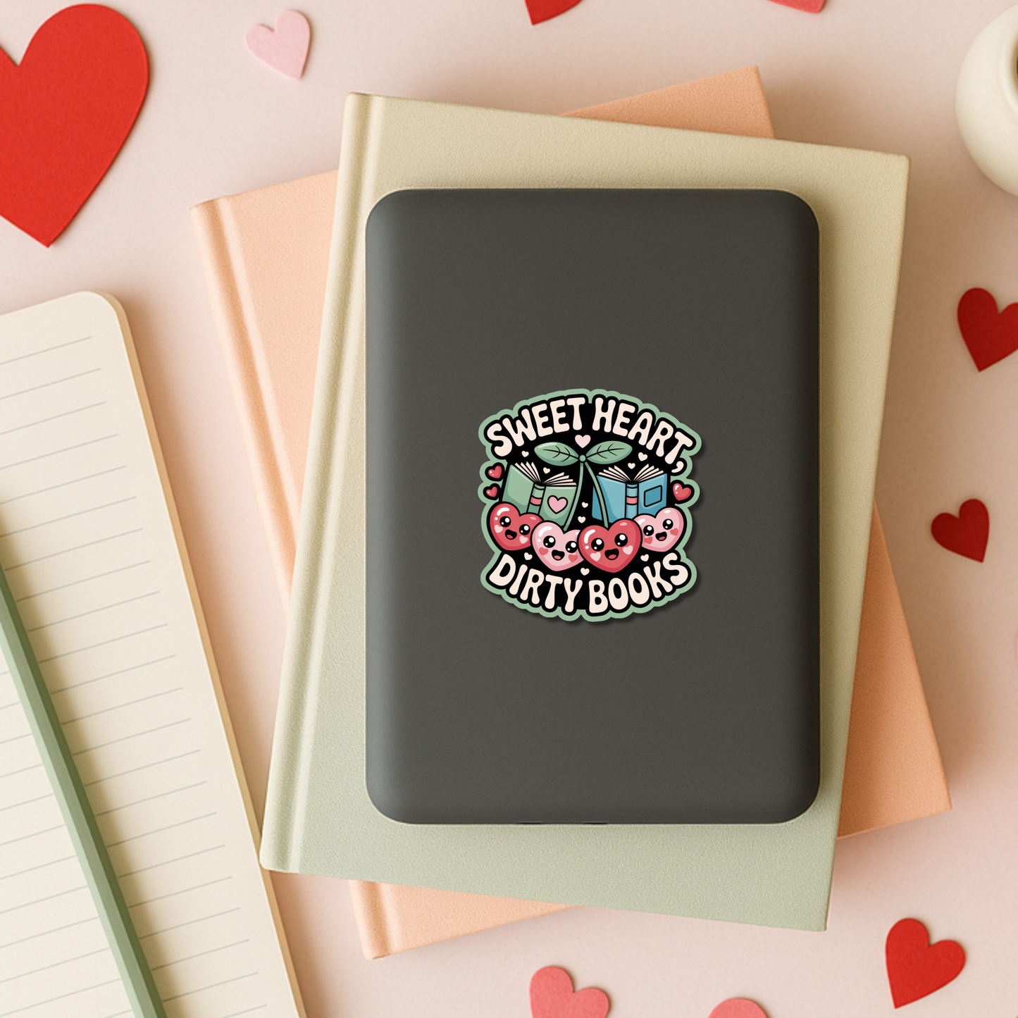 Sweet Heart Dirty Books Smut Reading Sticker