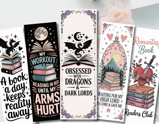 Romantasy Bookmarks