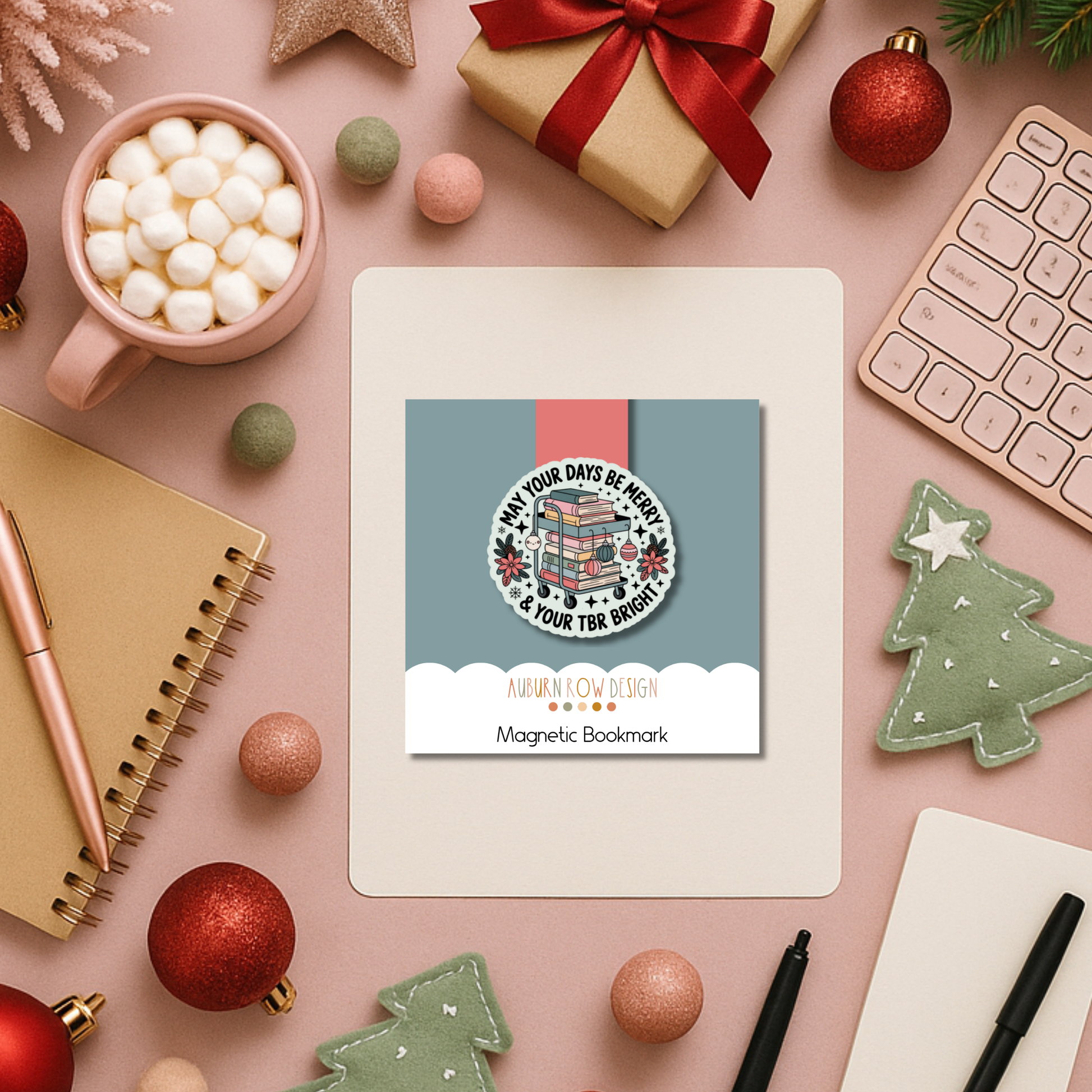 Christmas Magnetic Bookmark